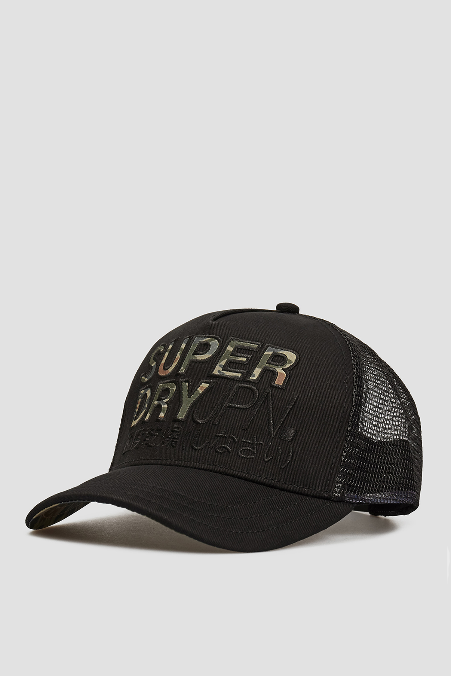 Черная кепка для парней SuperDry M9010017A;02A