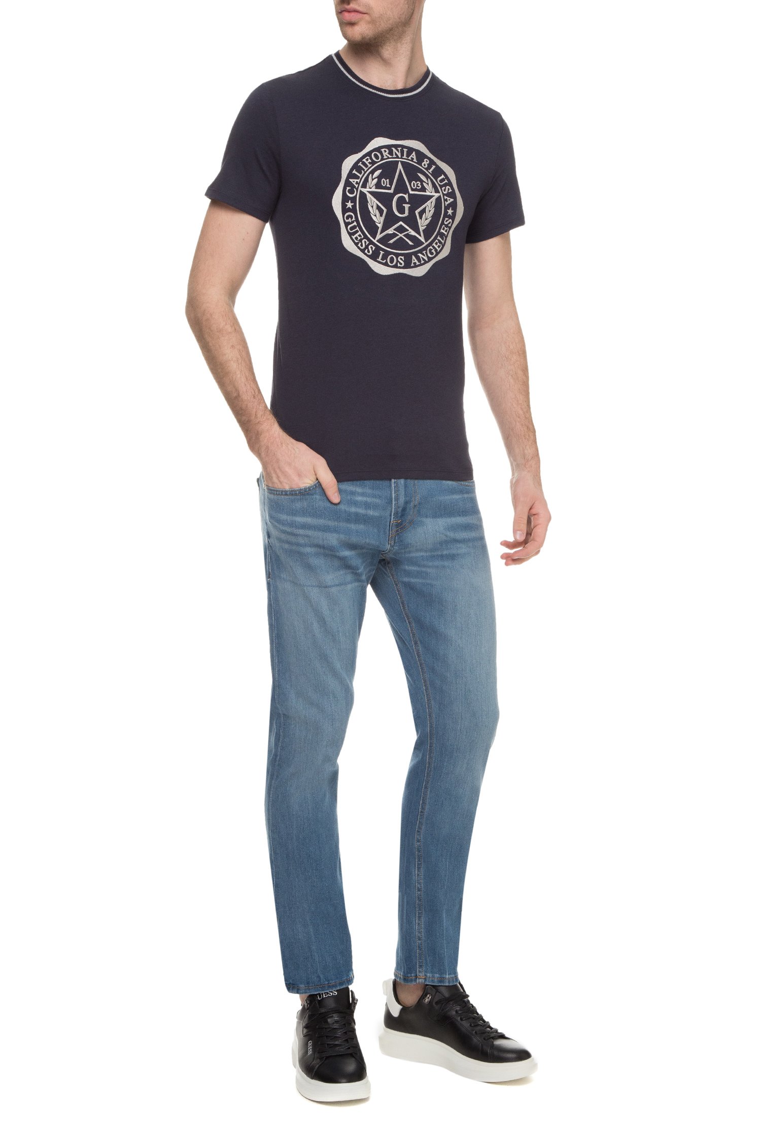 Чоловічі сині джинси Miami Super Skinny Guess M01AN1.D3Y41;SFSD