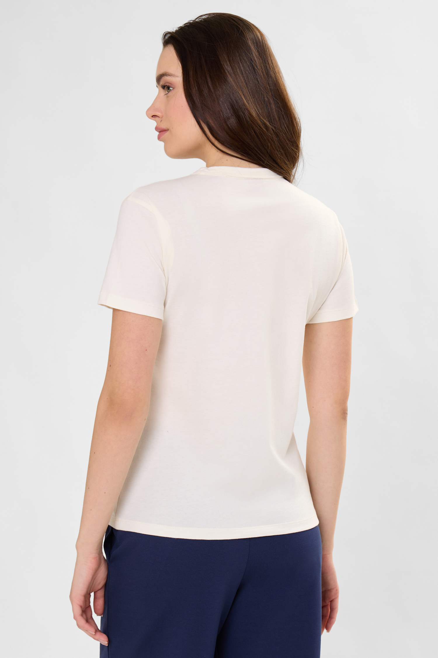 Женская белая футболка HUGO 50561233;115