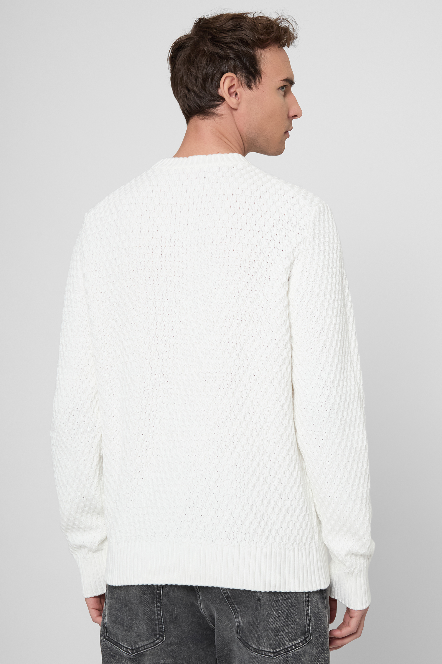 Чоловічий білий джемпер HUGO 50546995;102