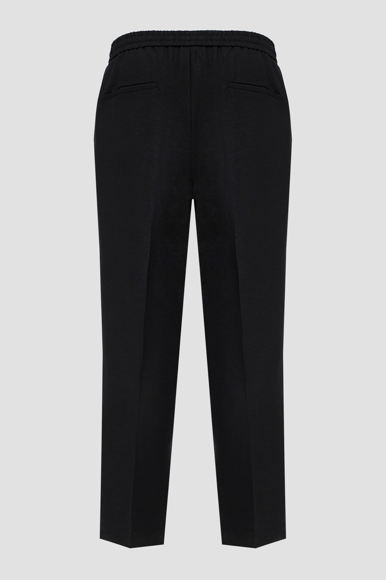 Мужские черные льняные брюки Antony Morato MMTR00790.FA900135;9000