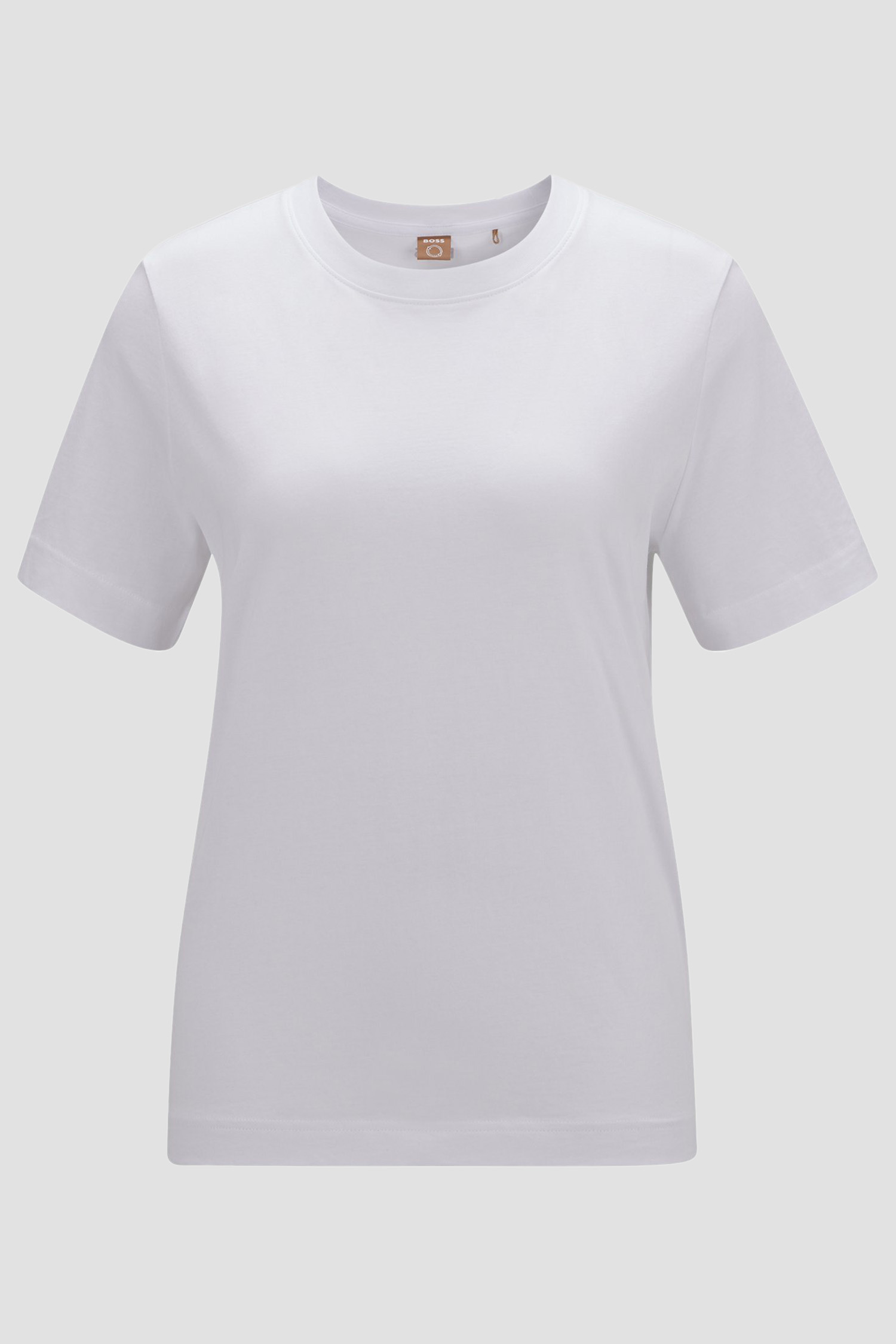 Жіноча біла футболка BOSS 50457259;100
