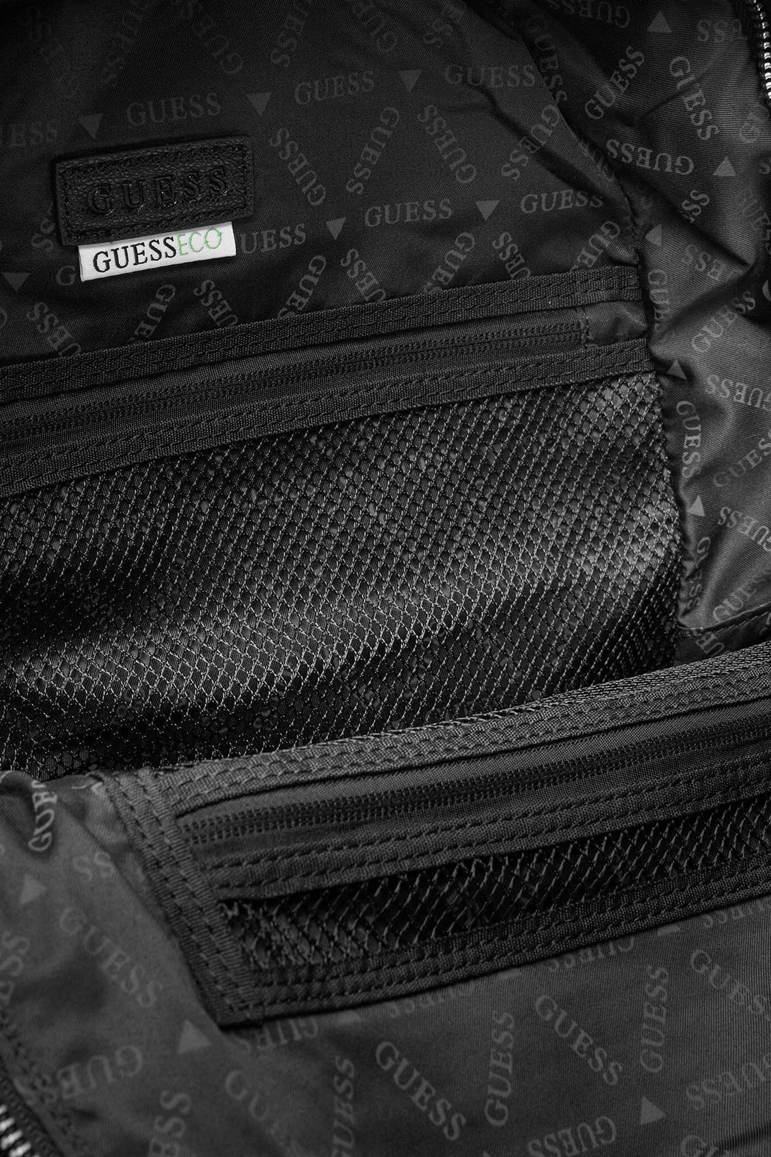 Чоловічий чорний рюкзак Guess HMBOMG.P5442;BLA