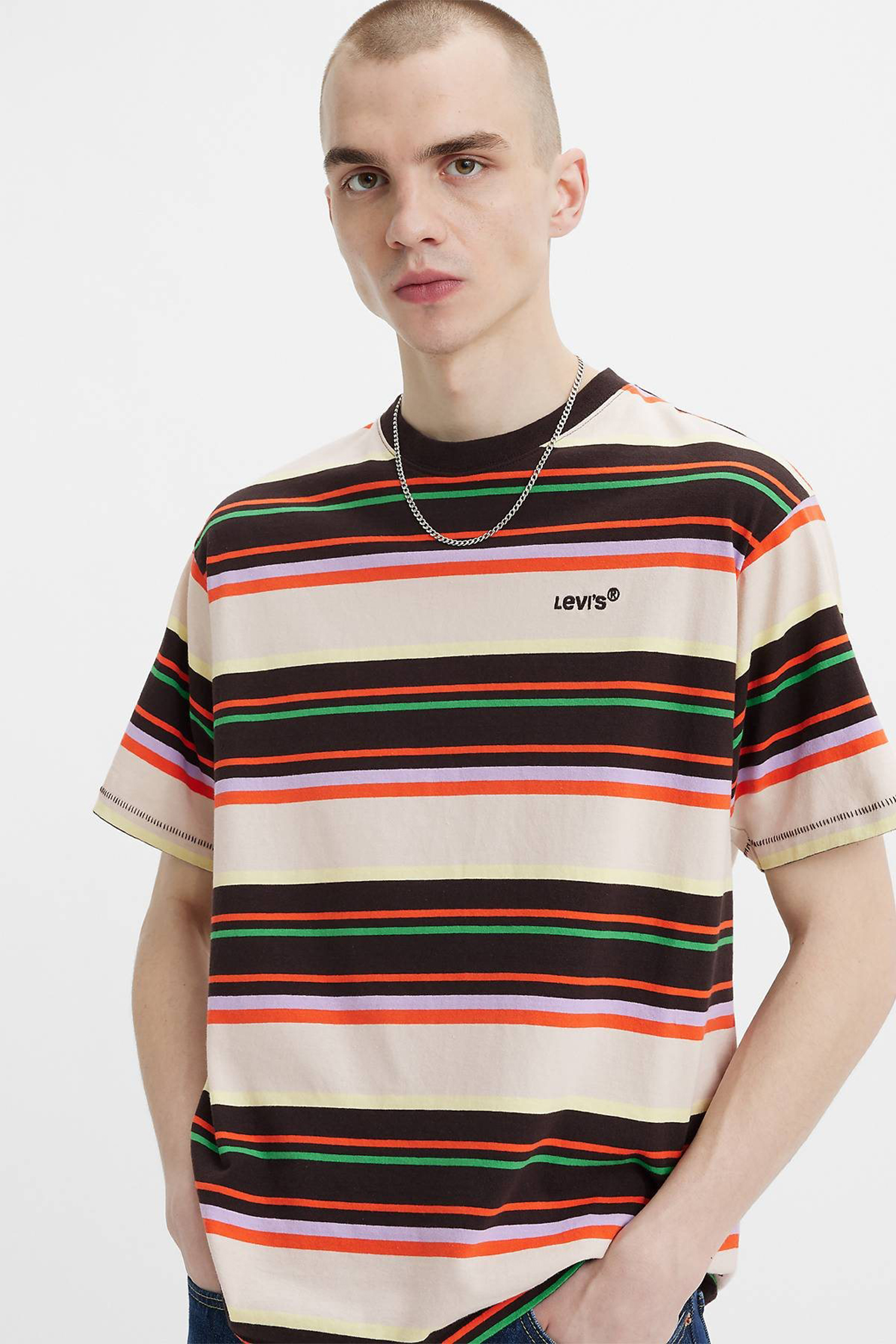 Мужская футболка в полоску Levi’s® A0637;0069