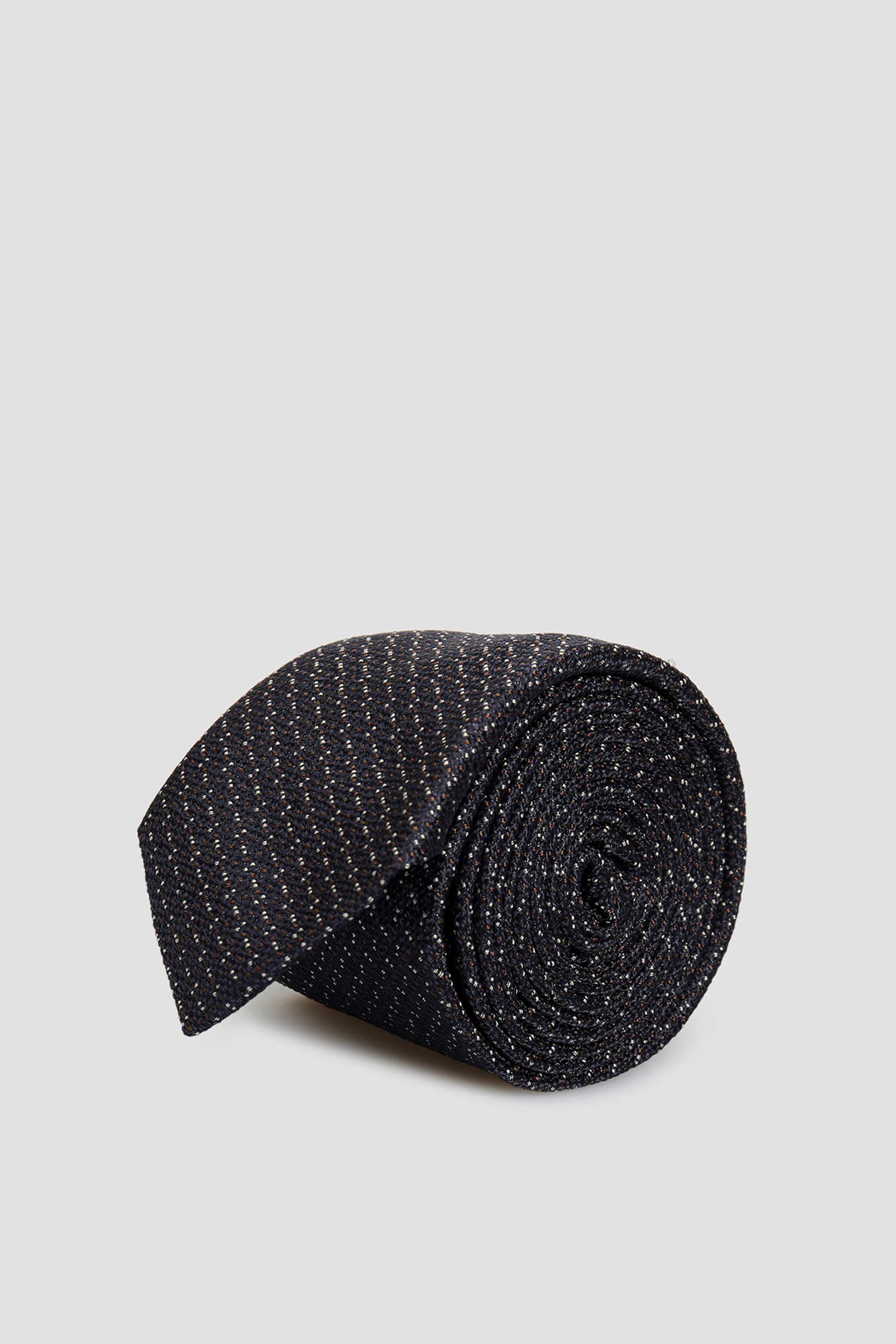 Мужской темно-синий шелковый галстук Karl Lagerfeld 502161.805100;690