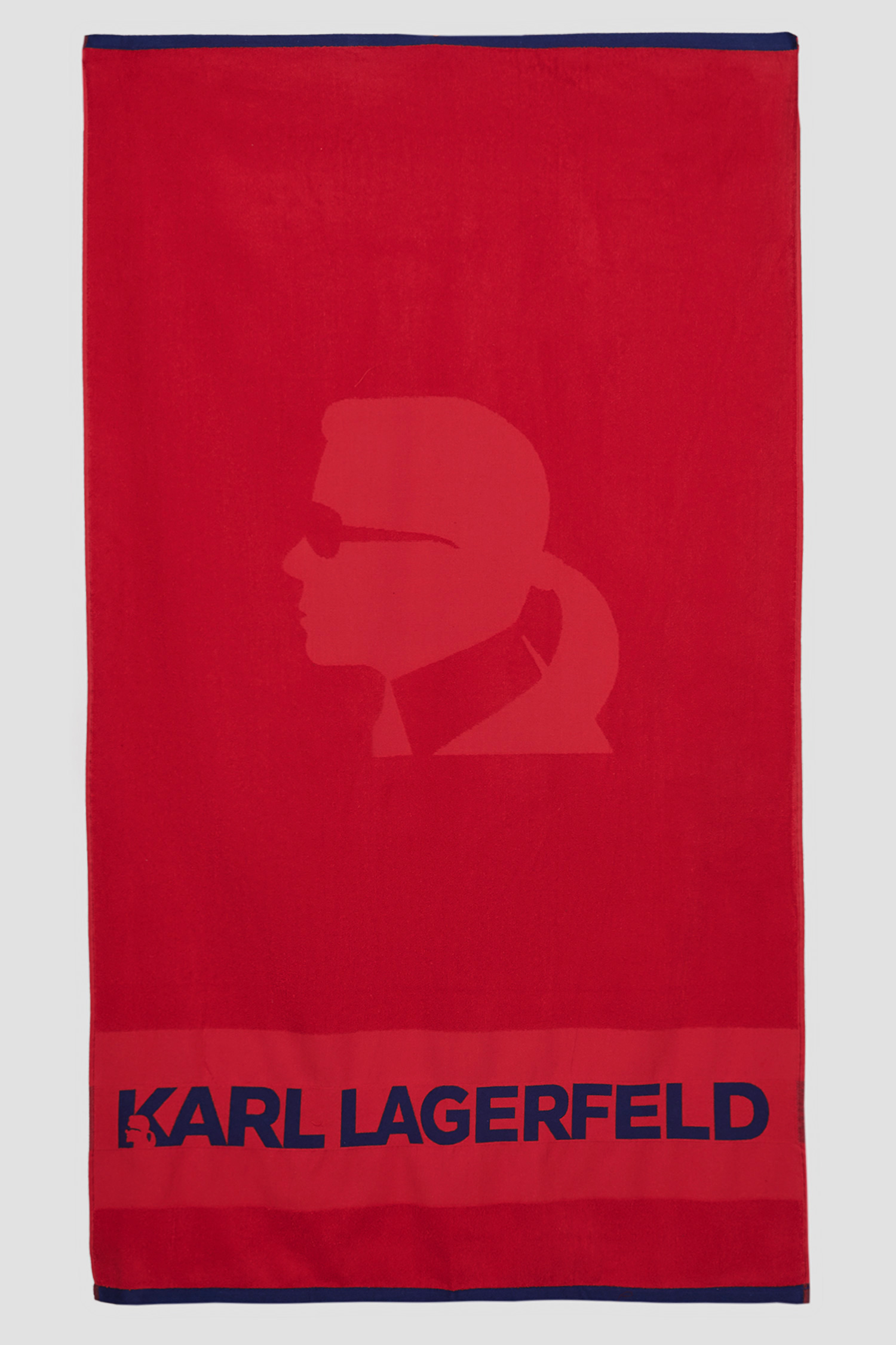 Красное пляжное полотенце Karl Lagerfeld KL20TW01;RED
