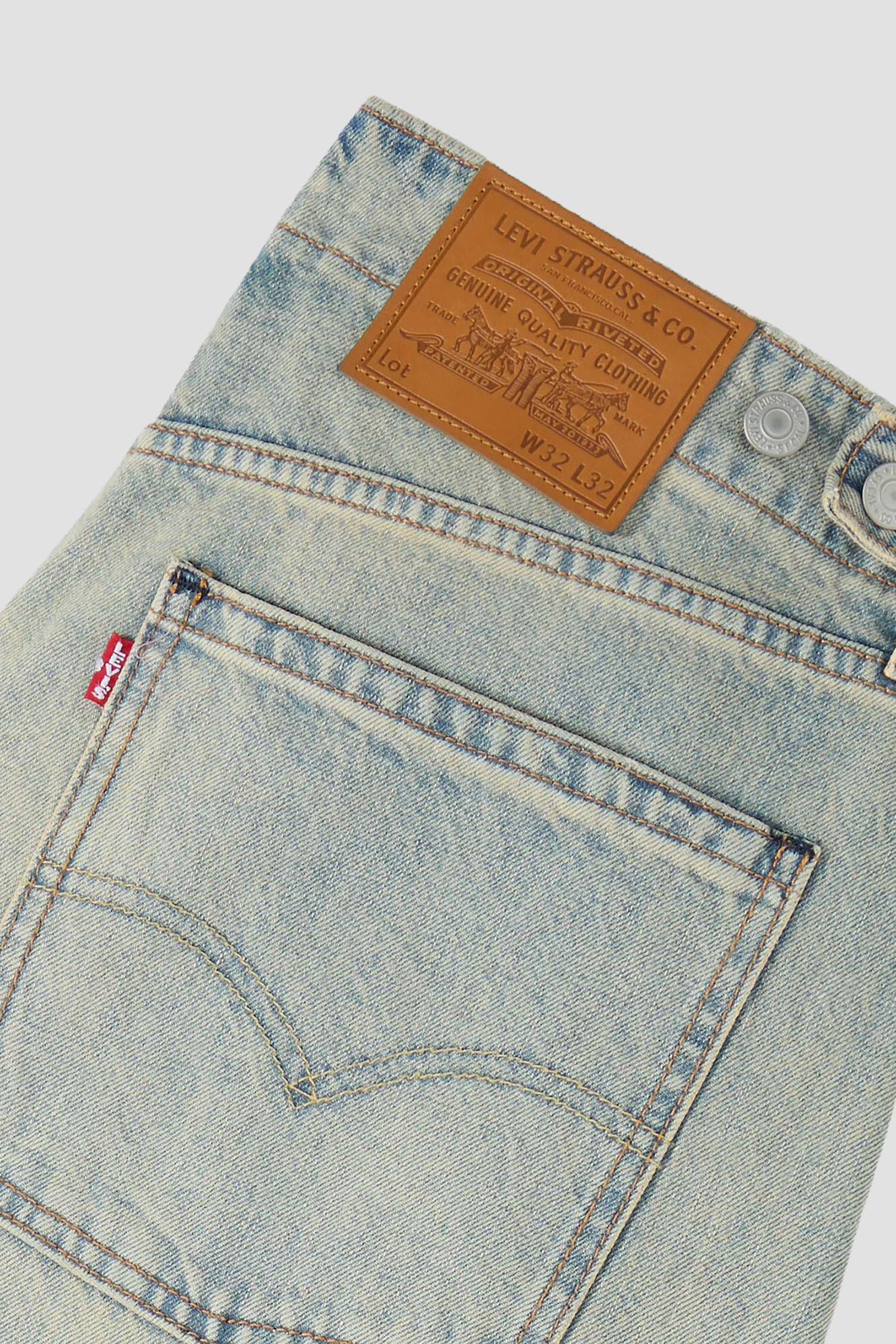 Чоловічі сірі джинси Baggy Barrel Levi’s® 0057O;0004