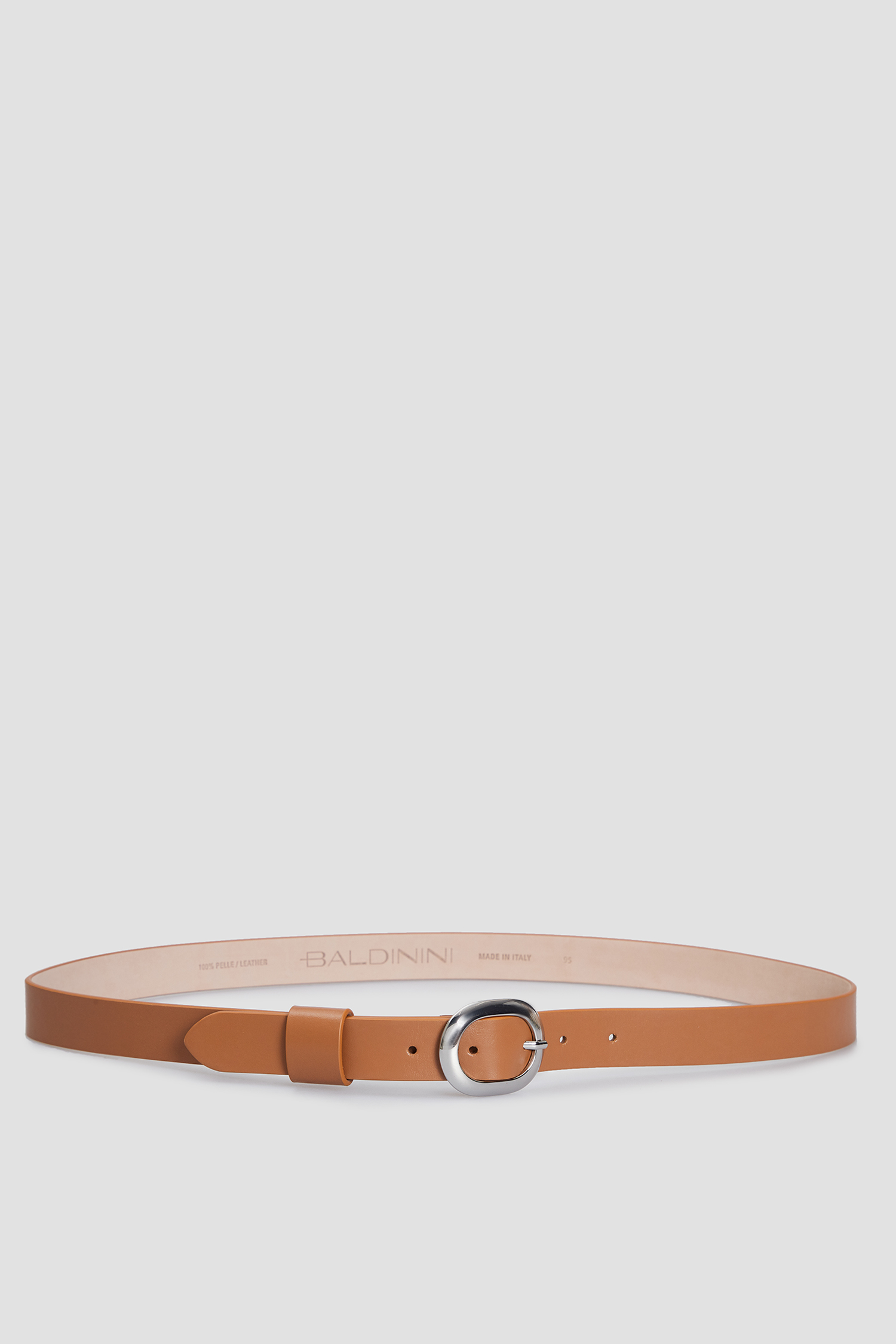 Женский коричневый кожаный ремень BALDININI I2D002XXVITE;4120