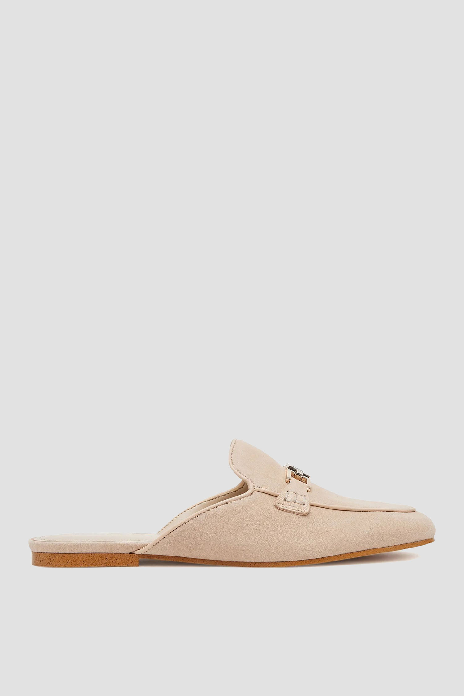 Женские бежевые мюли Guess FLJBOM.SUE06;TAUPE