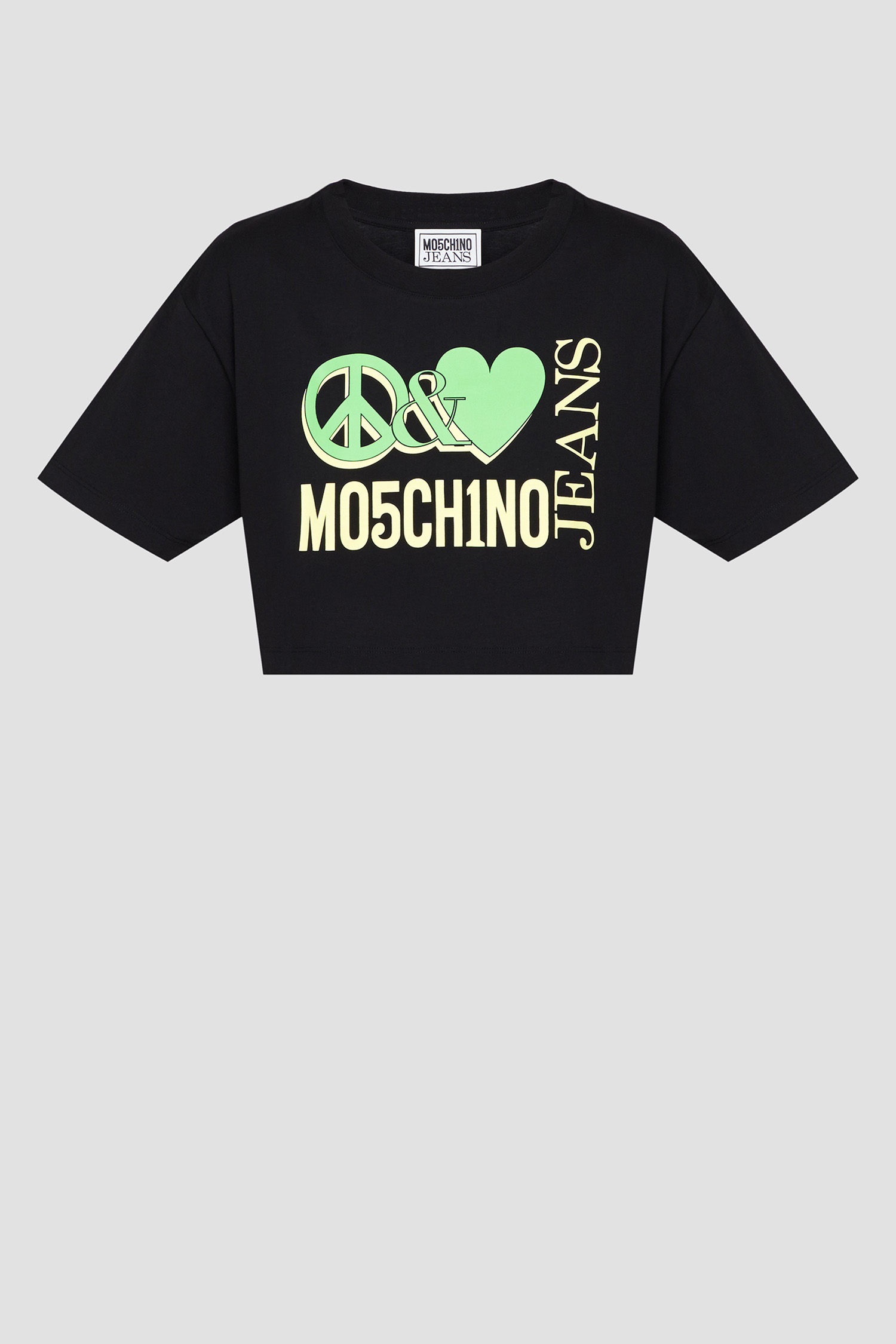 Женский черный топ Moschino J0703.3262;3555