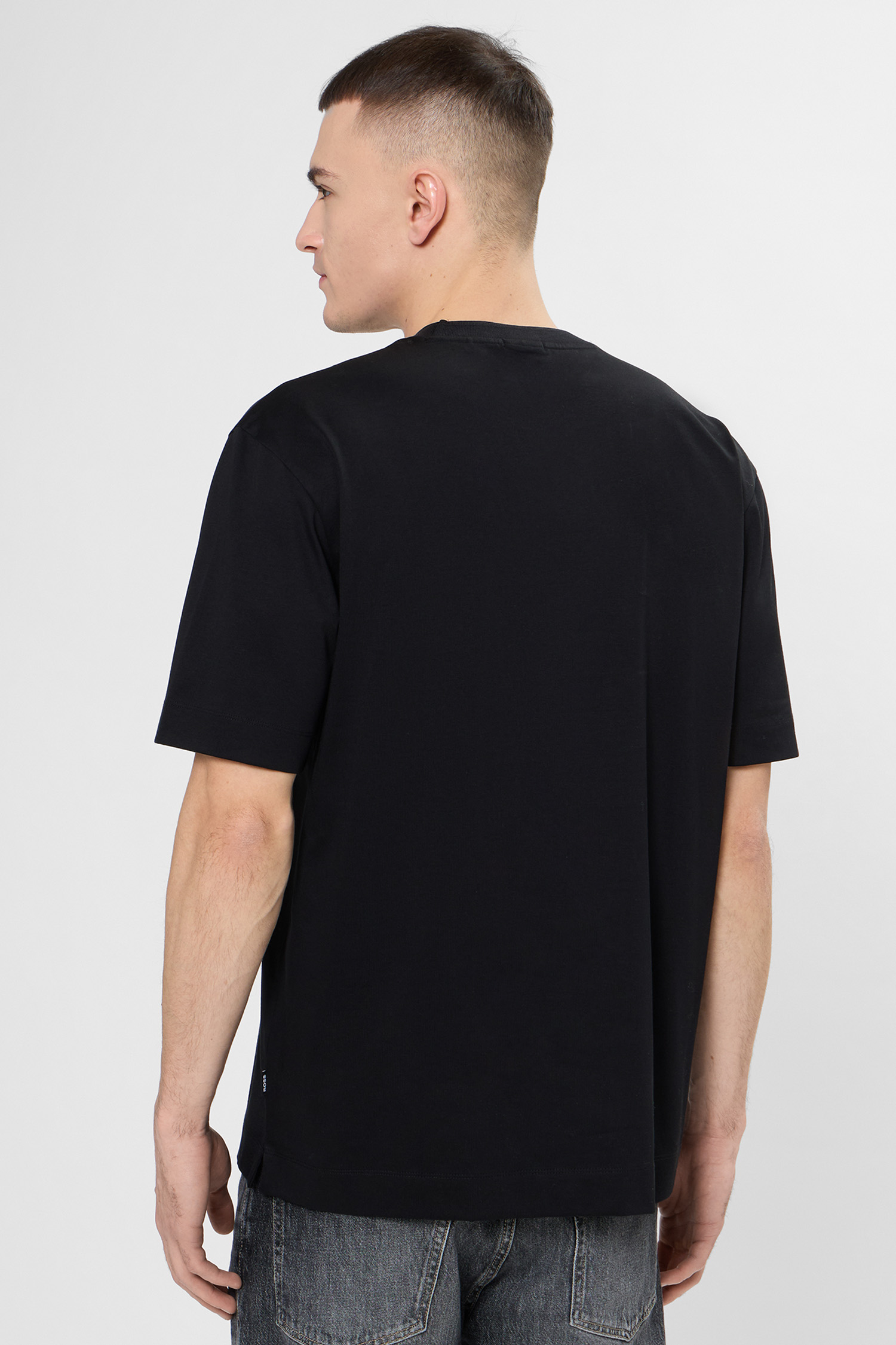 Чоловіча чорна футболка BOSS 50559050;001