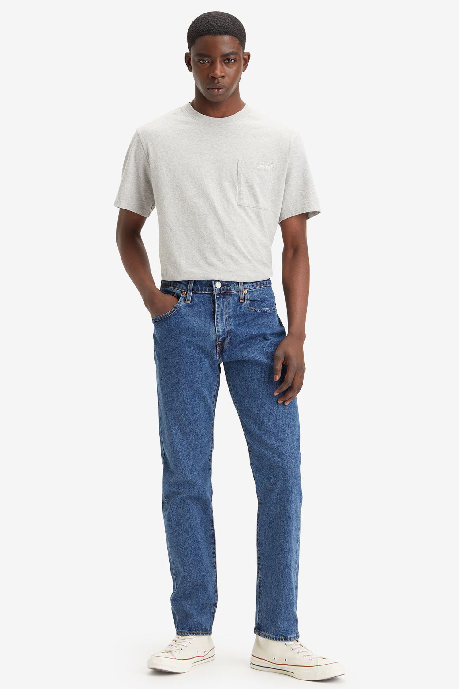 Мужские синие джинсы 502™ Taper Levi’s® 29507;0555