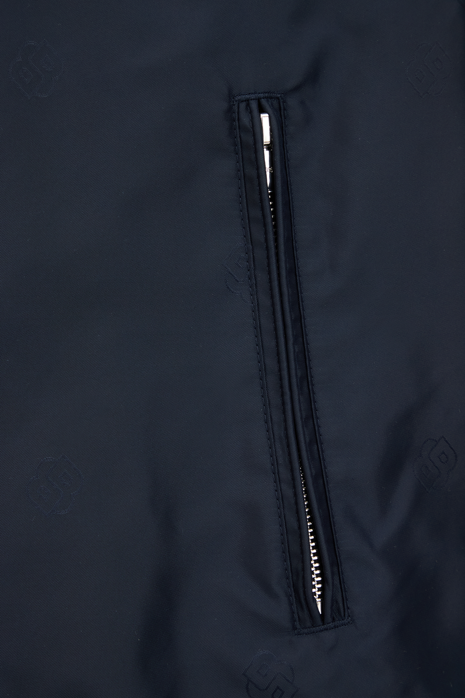 Мужская темно-синяя ветровка с узором BOSS 50535482;404