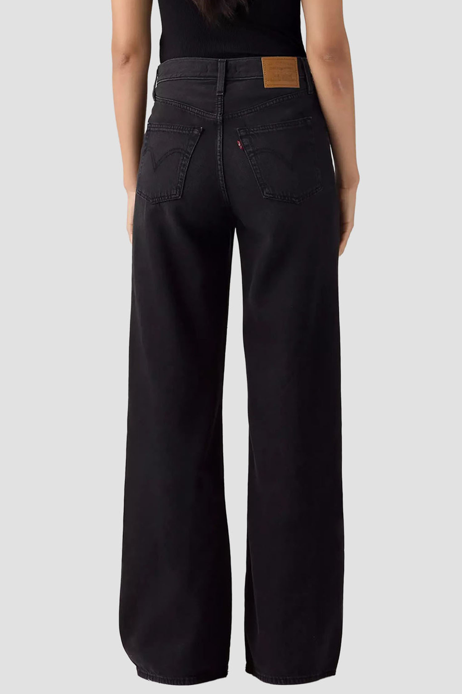 Жіночі чорні джинси Ribcage Wide Leg Levi’s® A6081;0076