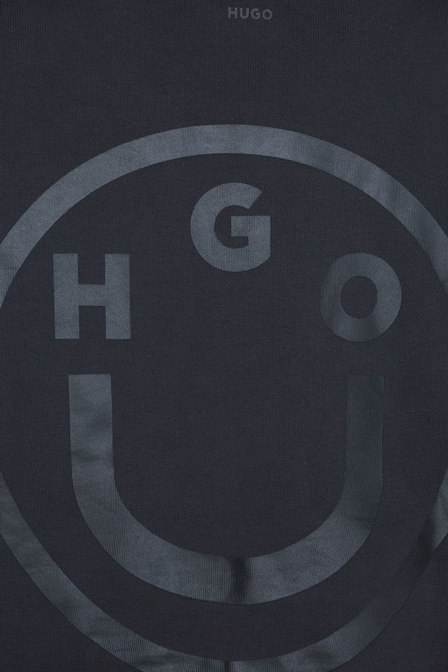 Женское черное худи HUGO BLUE 50514240;001