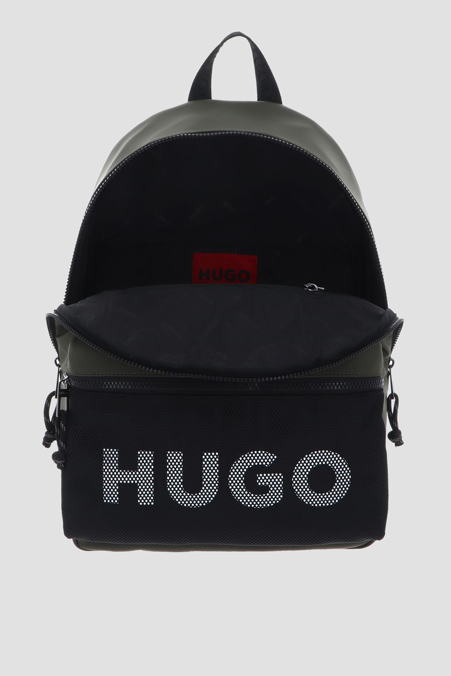 Чоловічий оливковий рюкзак HUGO 50523494;257