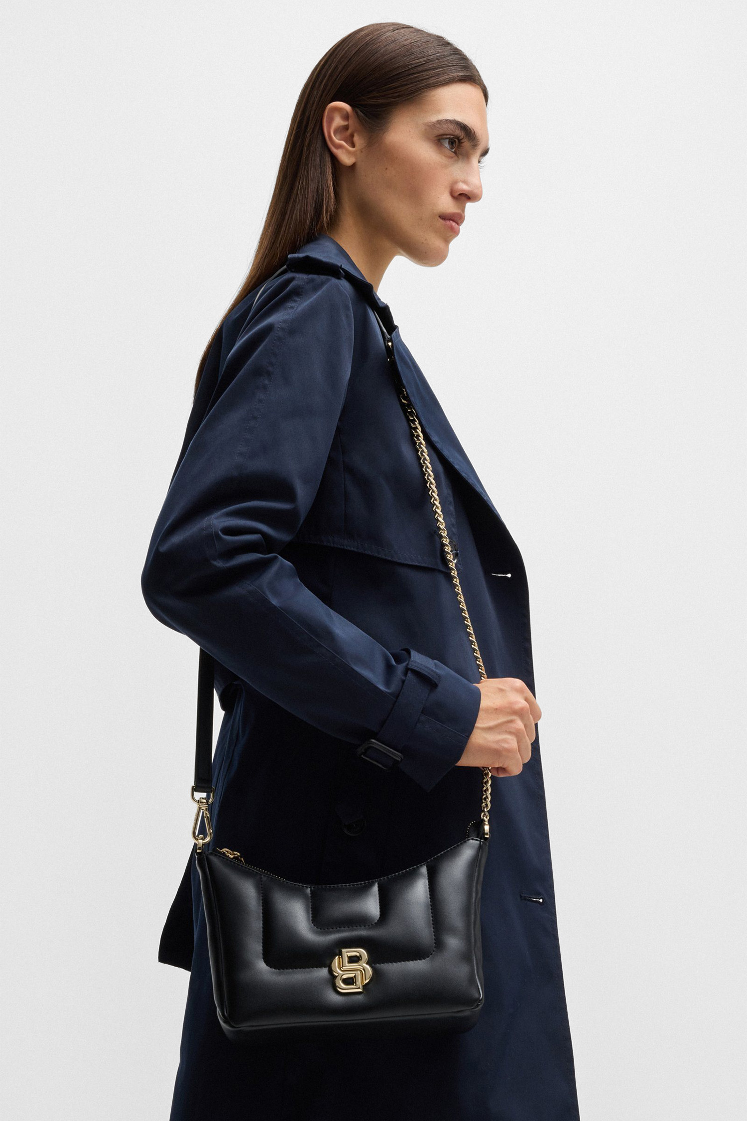 Женская черная сумка BOSS 50535971;001