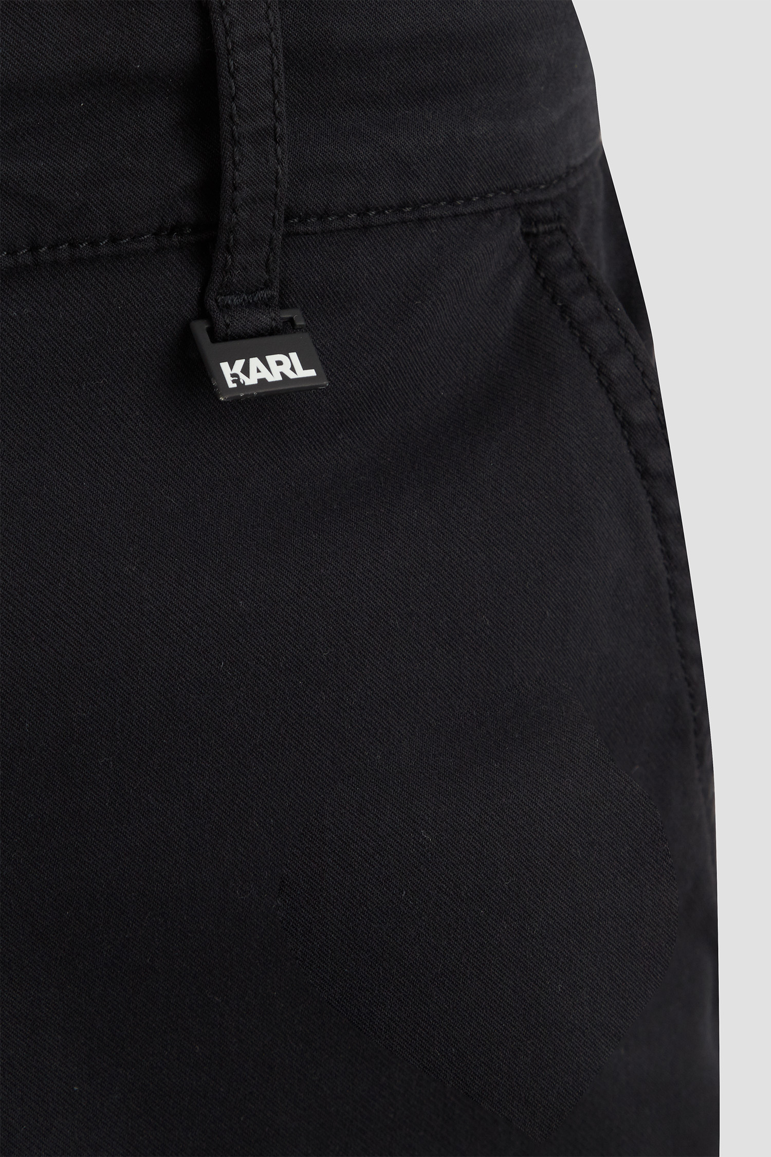 Мужские черные шорты Karl Lagerfeld 542826.255812;990