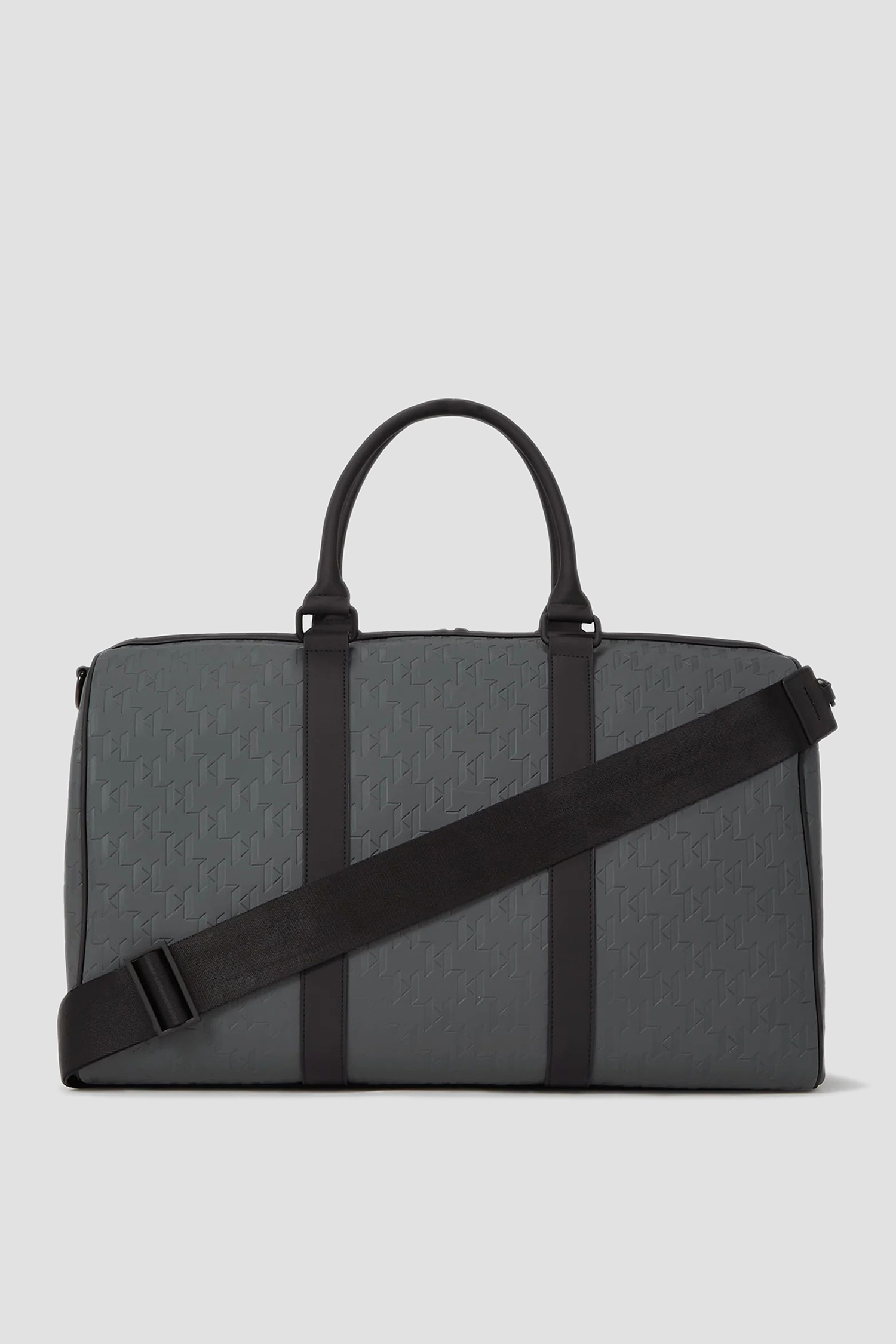 Чоловіча сіра дорожня сумка Karl Lagerfeld A4M30245;1UK