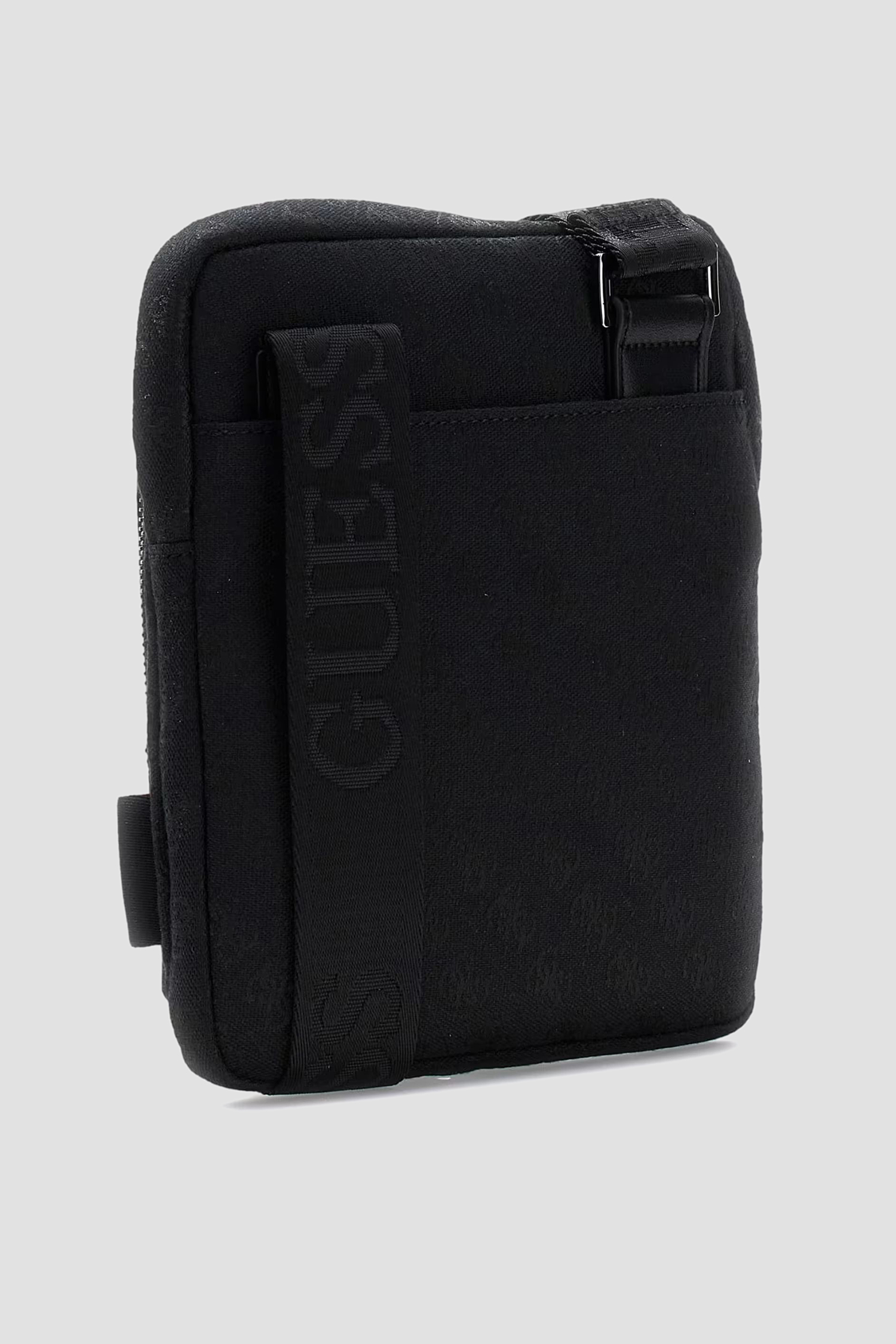 Чоловіча чорна сумка з візерунком Guess HMBOST.P6123;DAB