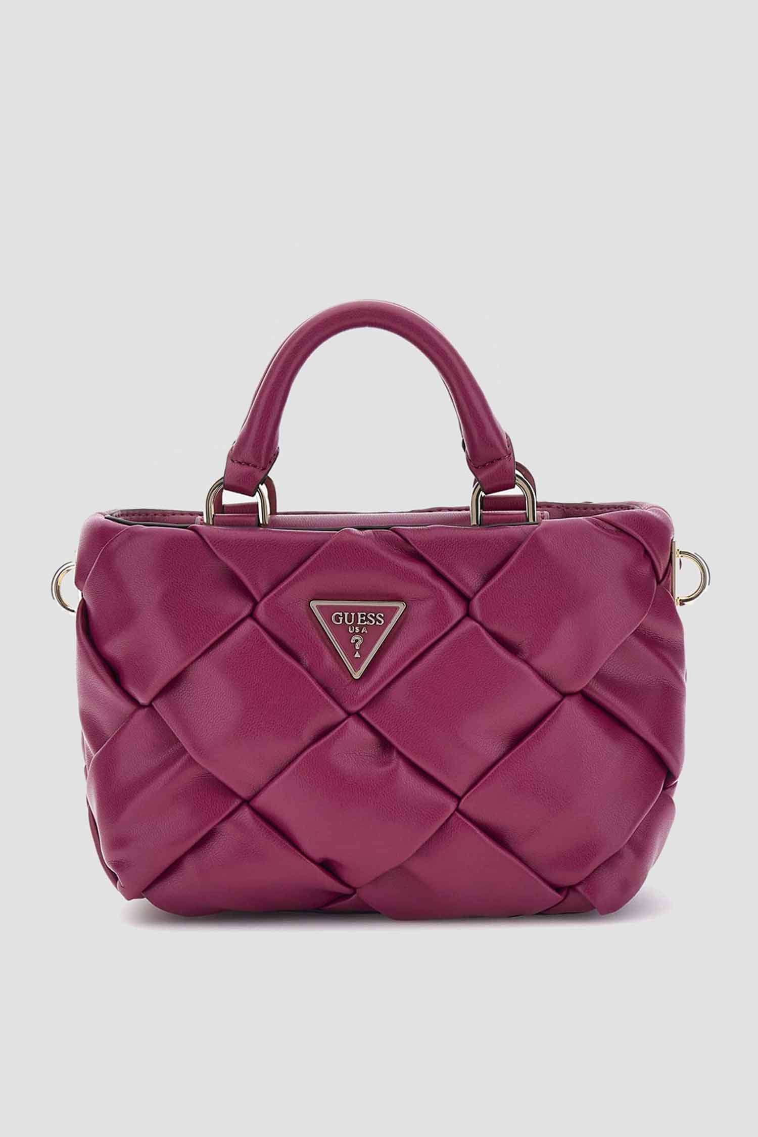 Женская бордовая сумка Guess HWWG89.86760;BYB