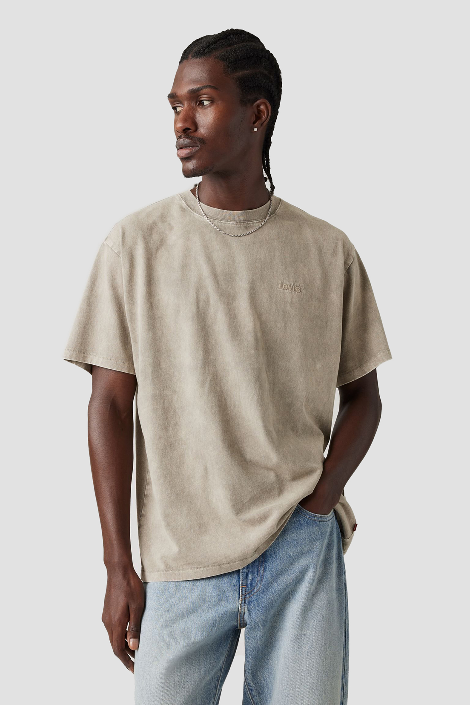 Чоловіча бежева футболка Levi’s® A0637;0134