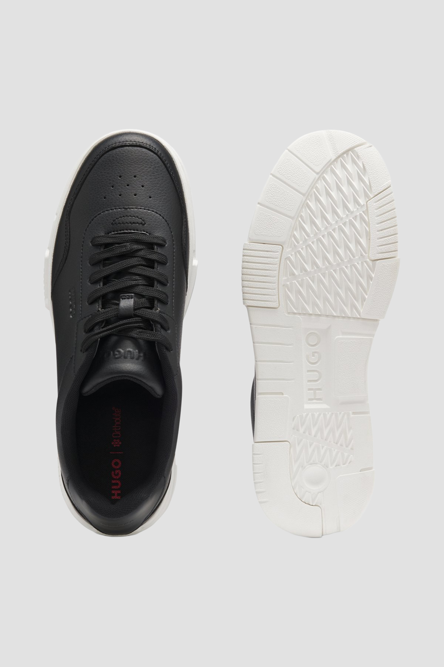 Мужские черные сникерсы HUGO 50548507;001