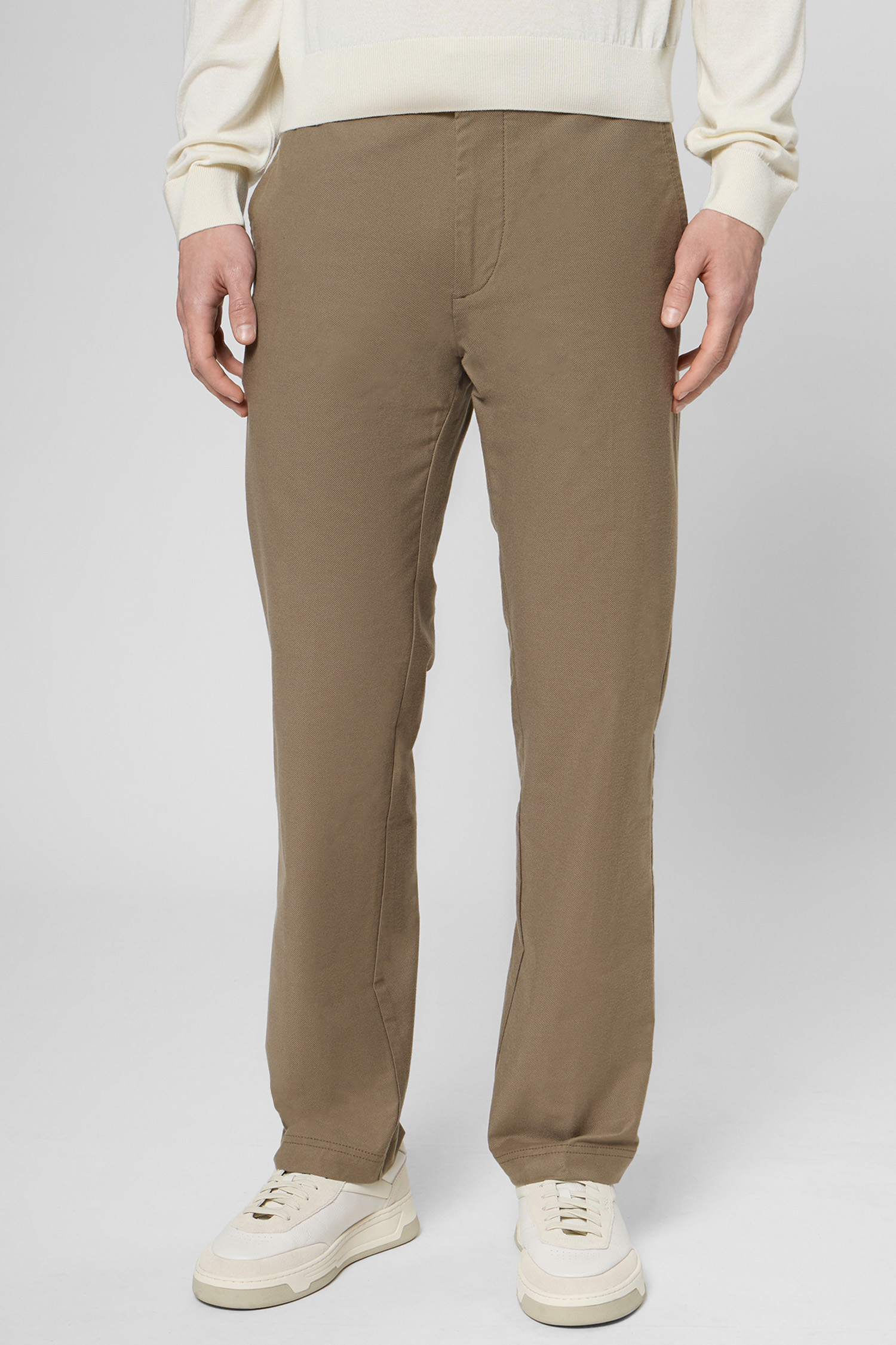 Мужские бежевые брюки BOSS 50551426;245