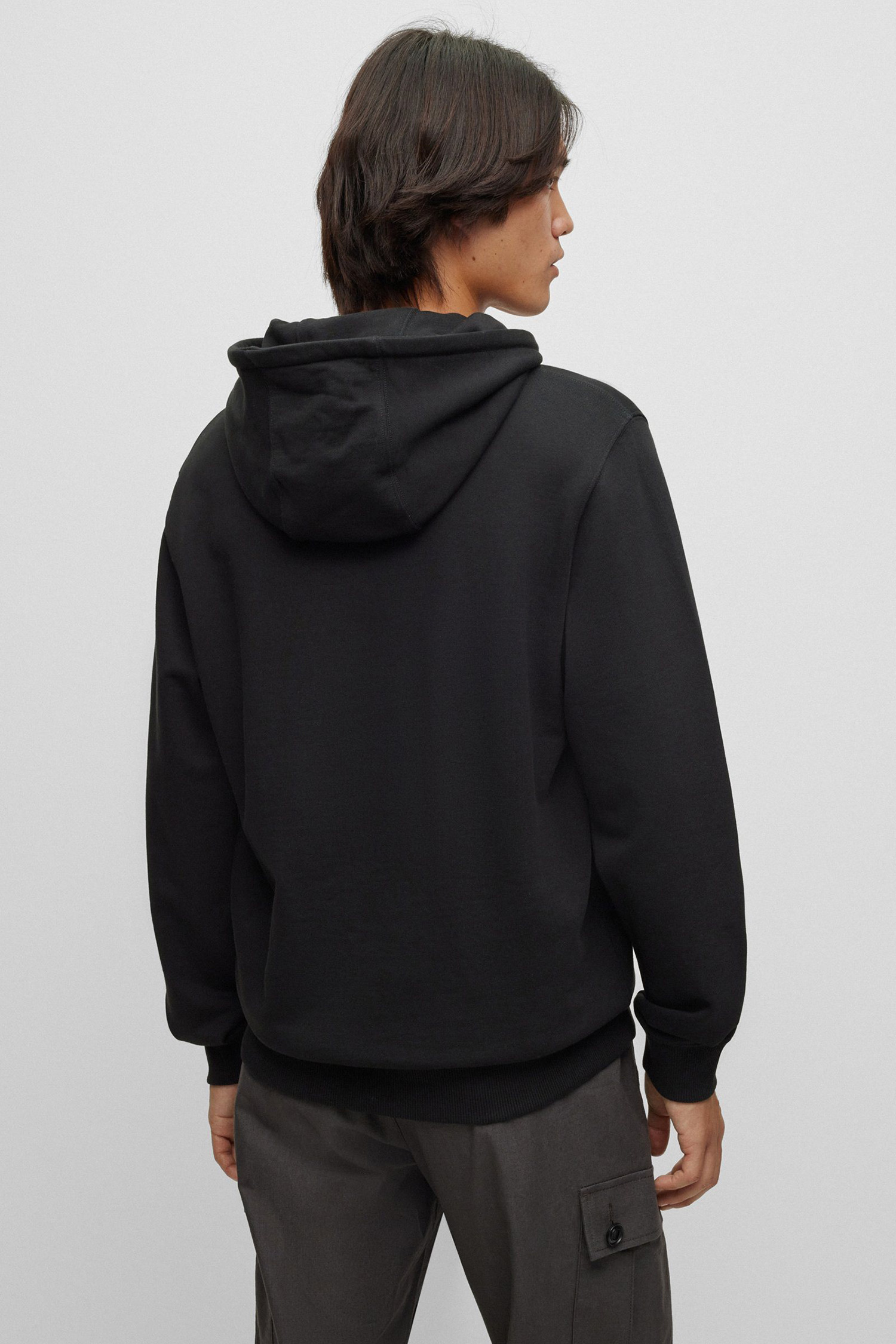 Чоловіче чорне худі HUGO 50498293;001