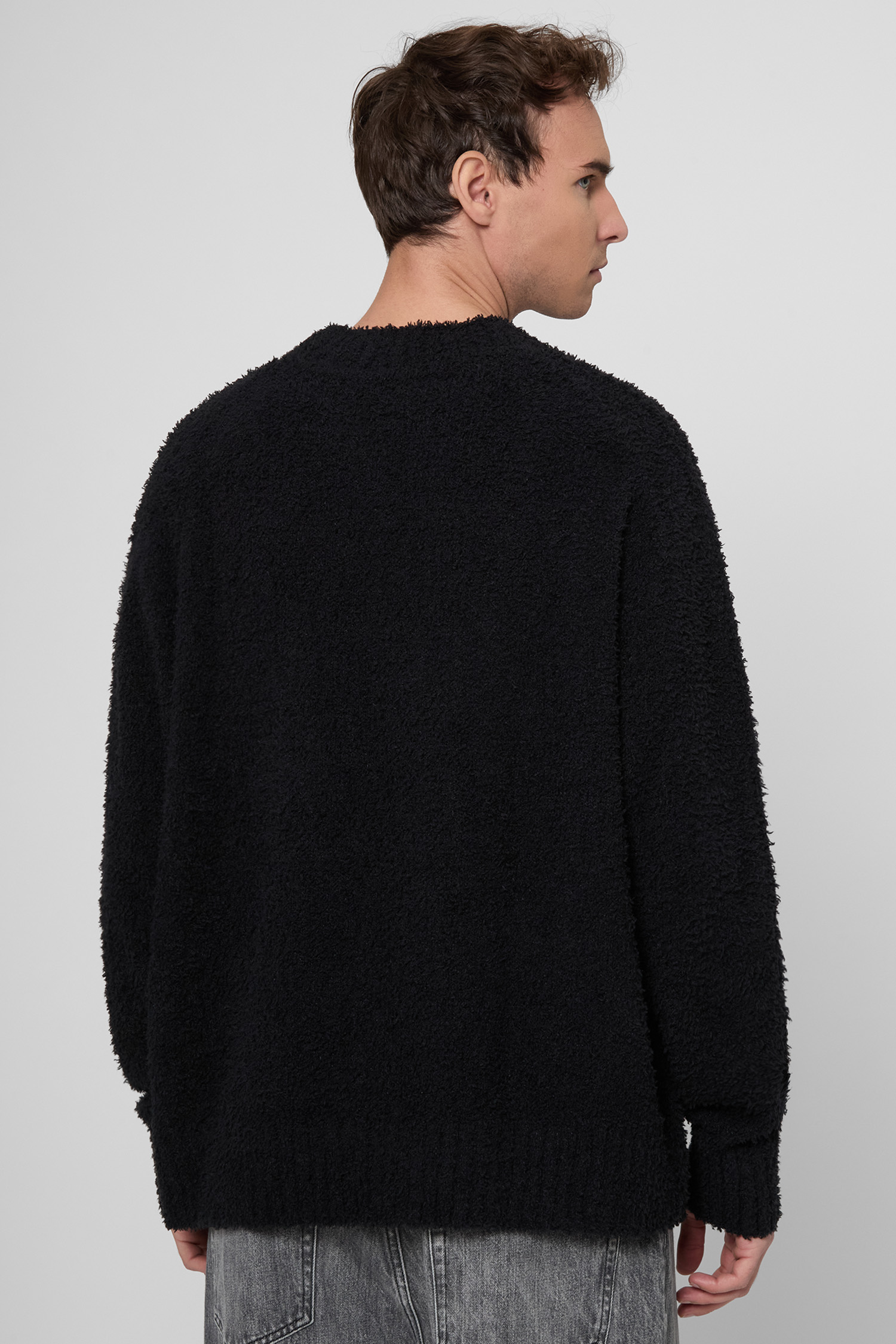 Чоловічий чорний джемпер HUGO BLUE 50524526;001