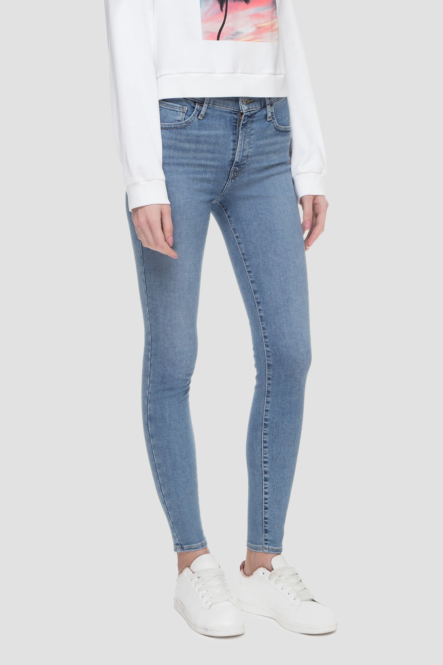 Жіночі блакитні джинси 720™ Super Skinny Levi’s® 52797;0124