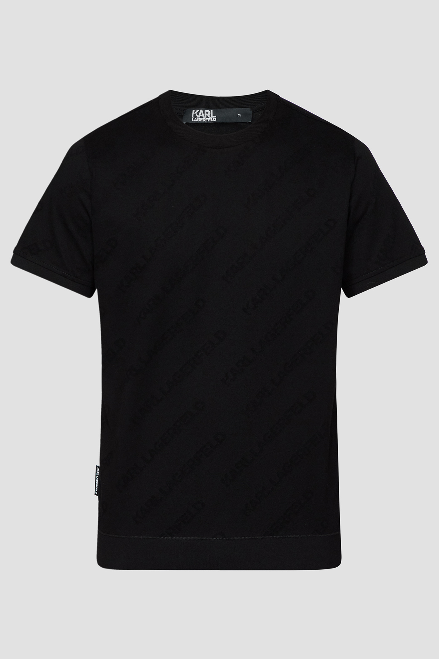 Чоловіча чорна футболка Karl Lagerfeld 532201.755005;990