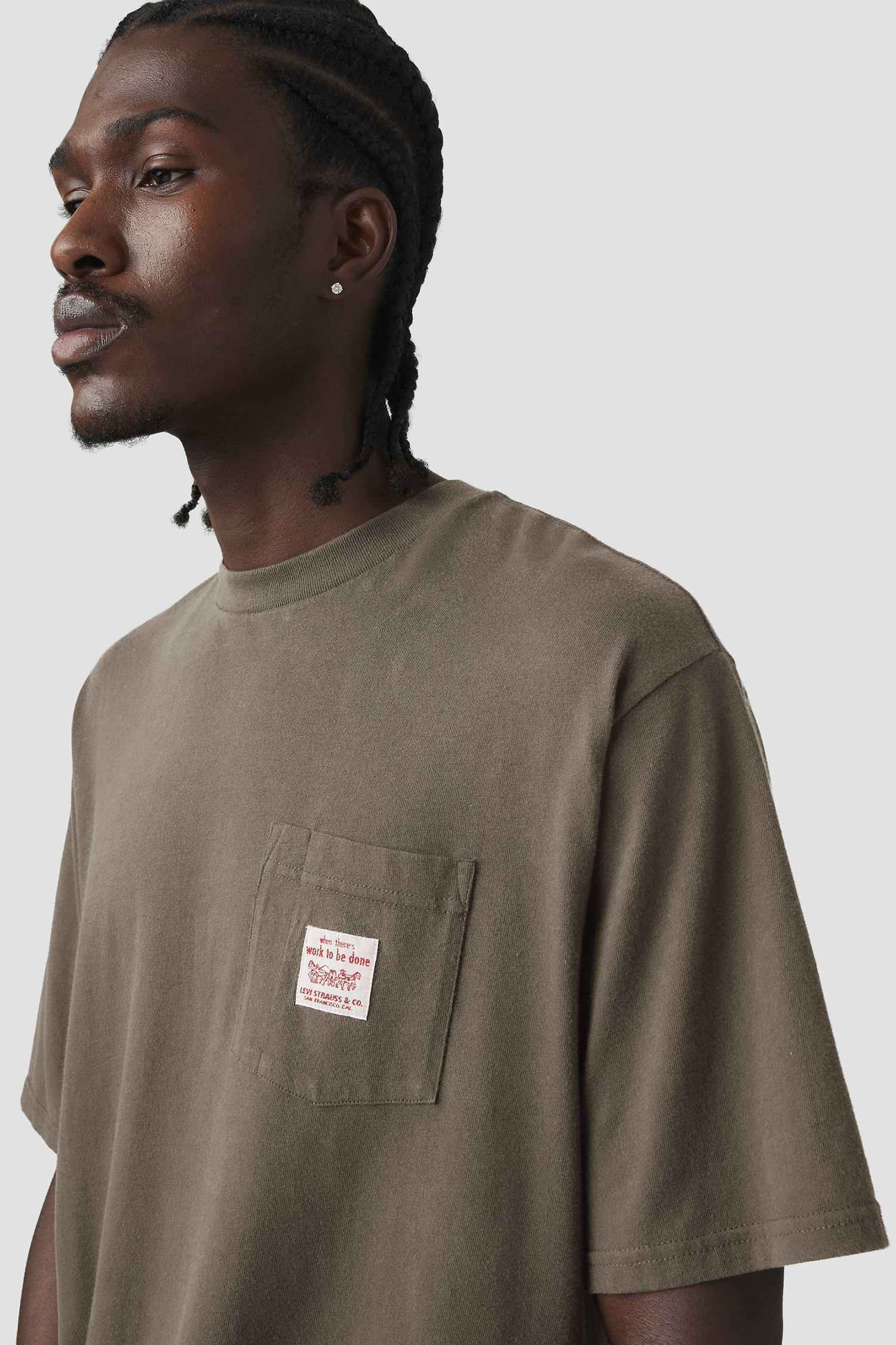 Чоловіча коричнева футболка Levi’s® A5850;0030
