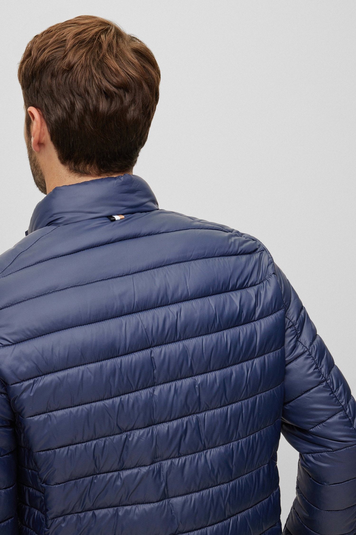 Мужская темно-синяя куртка BOSS 50481548;404