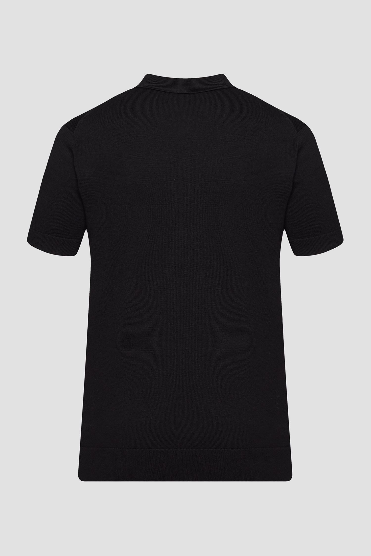 Мужское черное поло Karl Lagerfeld 532398.655006;990 — Ultrashop