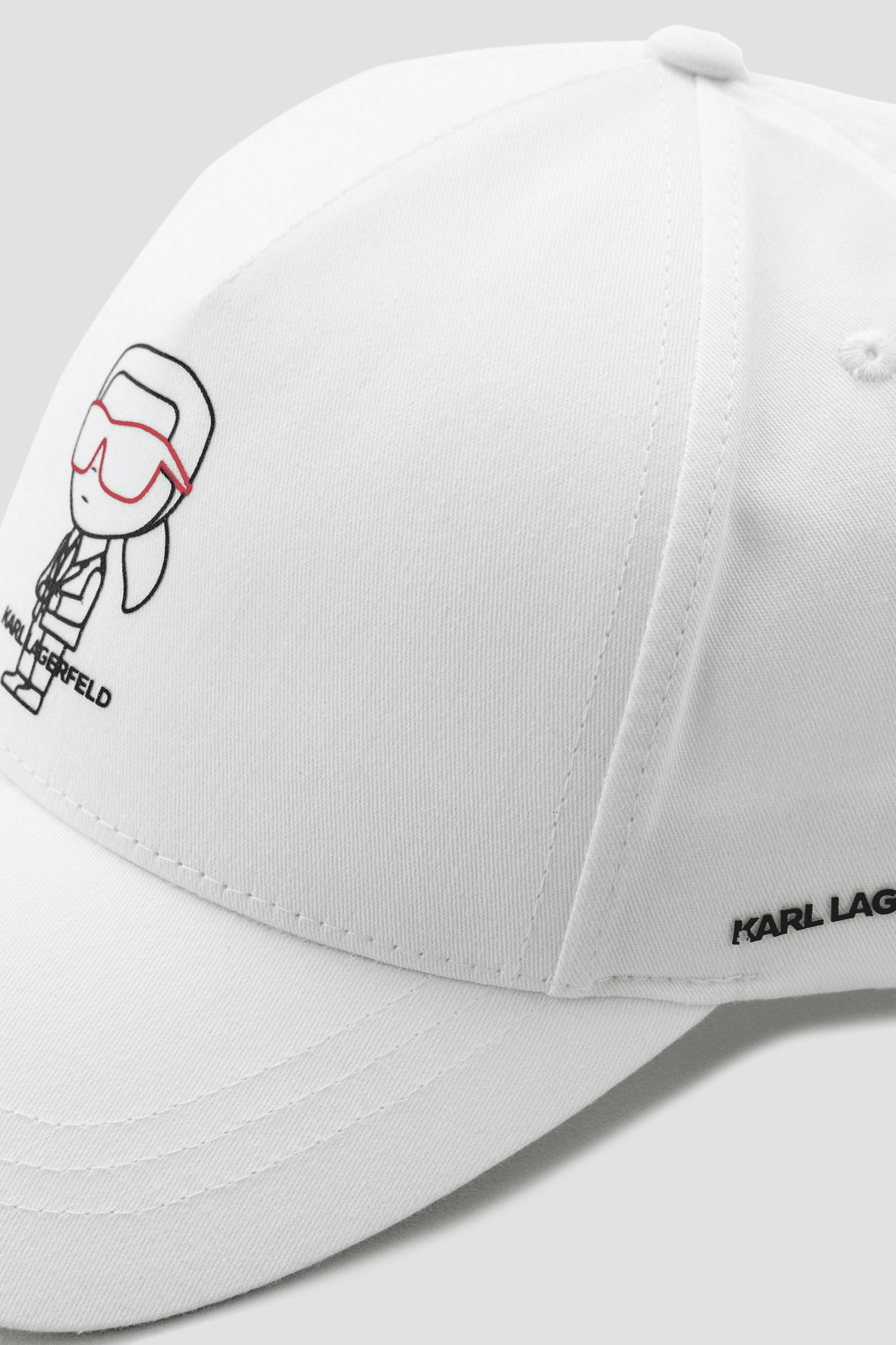 Чоловіча біла кепка Karl Lagerfeld 532123.805624;10