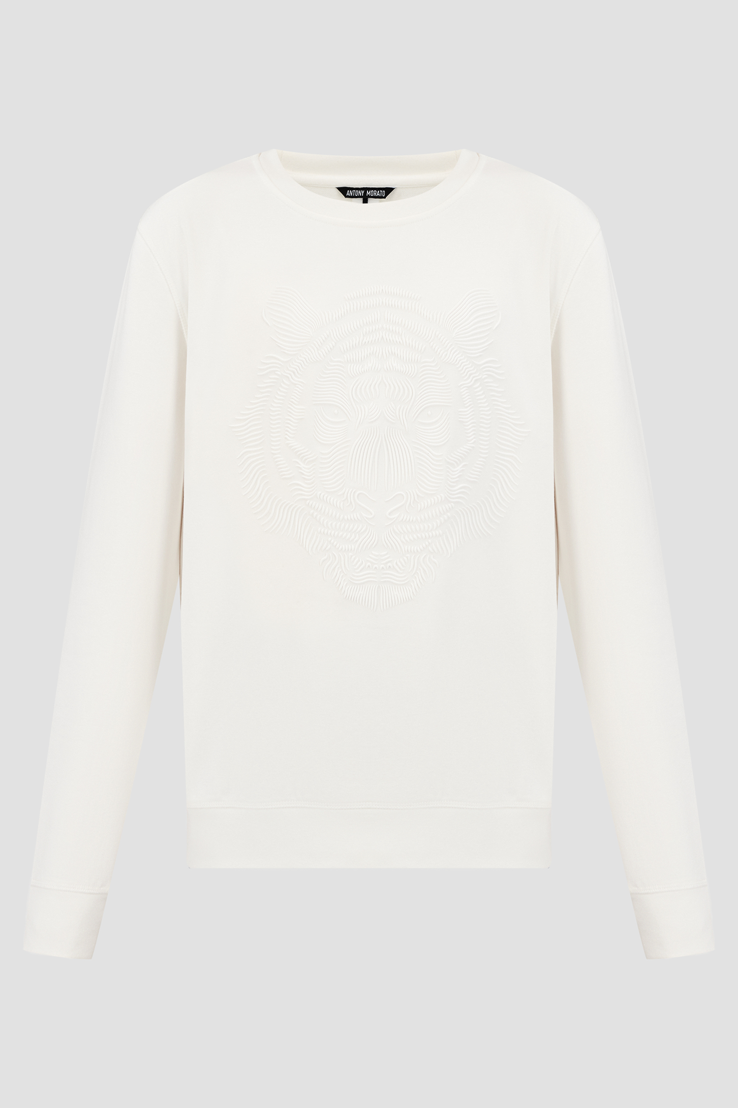 Чоловічий білий світшот Antony Morato MMFL01044.FA150188;1011