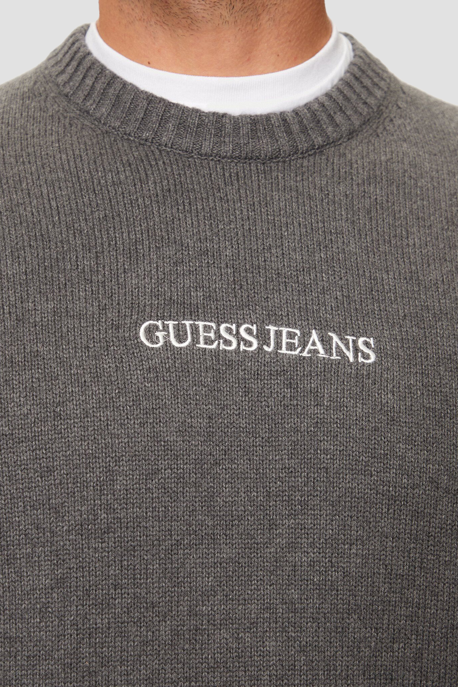 Мужской серый джемпер Guess Jeans M4BR31.Z3HM1;H91E