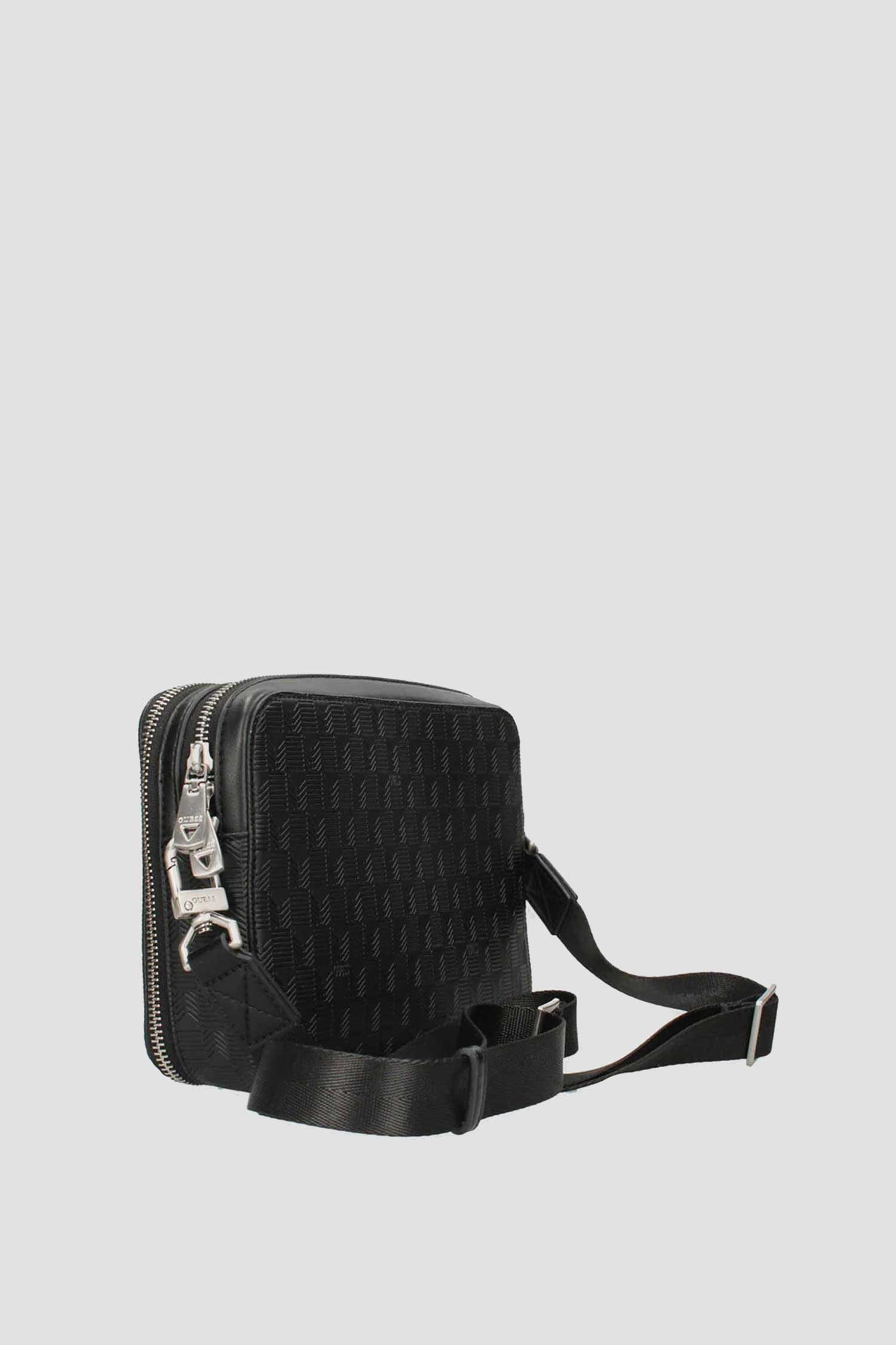 Чоловіча чорна сумка Guess HMTODE.P5229;BLA