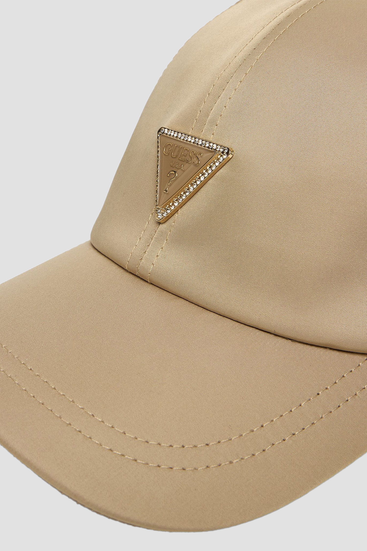 Жіноча бежева кепка Guess AW5396.POL01;TUP
