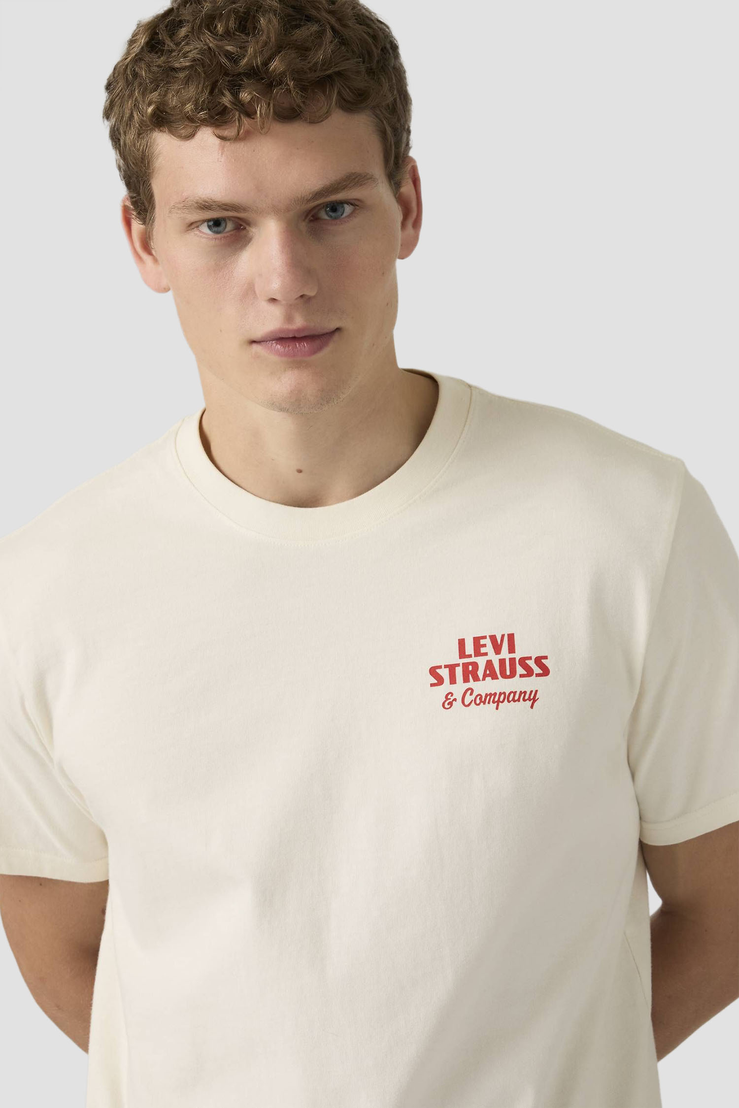 Чоловіча бежева футболка Levi’s® 16143;2372