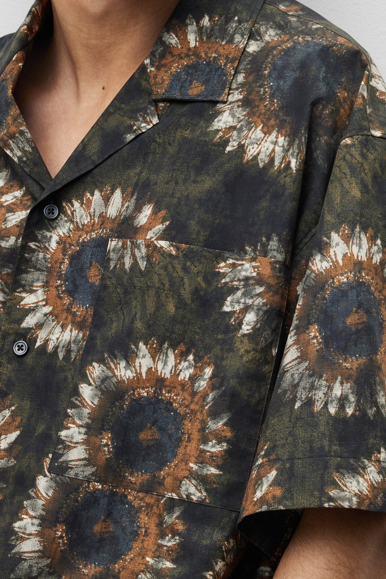 Мужская рубашка с узором HUGO 50490665;370