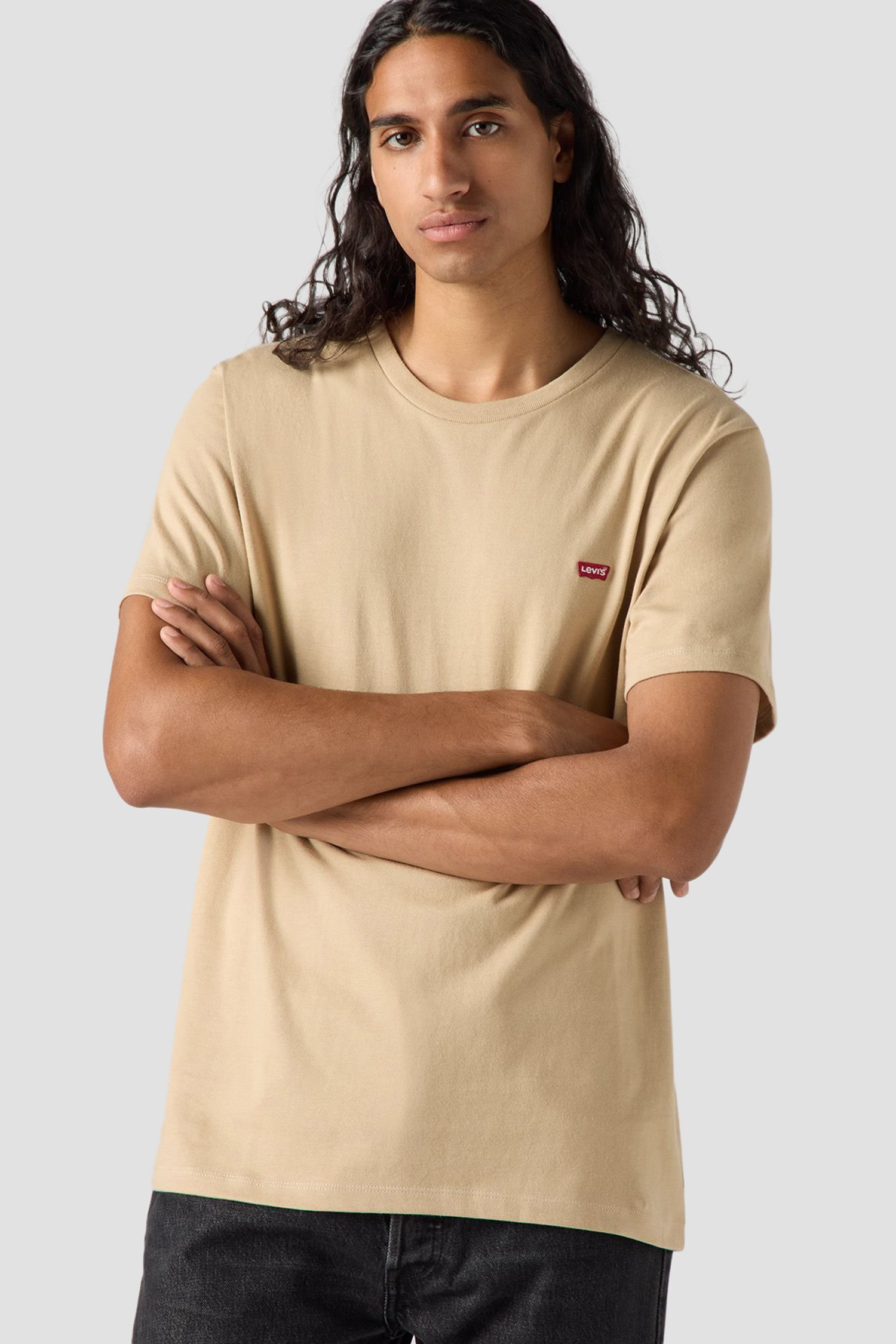Мужская бежевая футболка Levi’s® 56605;0261
