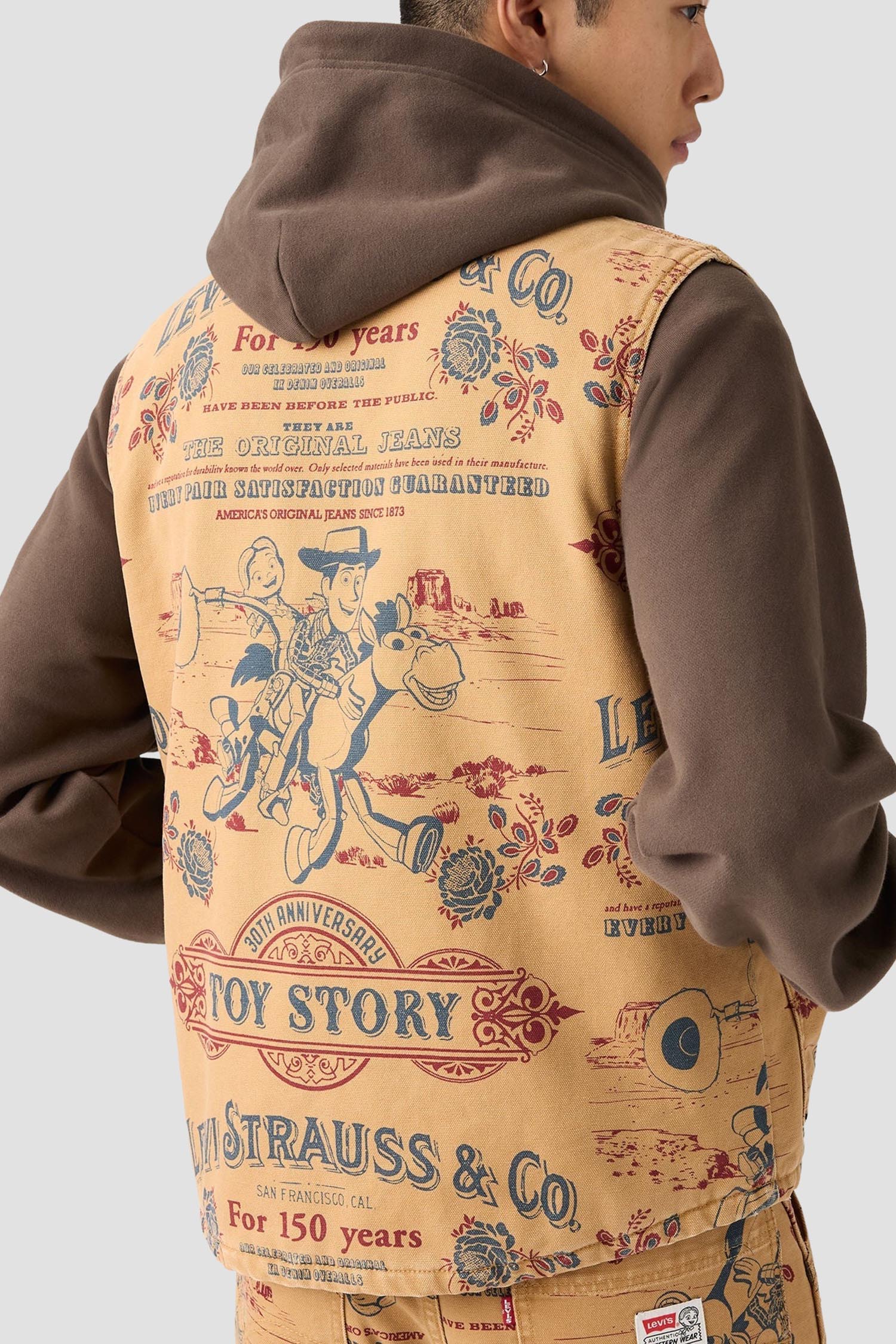 Мужской коричневый жилет Levi's® x Toy Story Levi’s® 0034M;0000