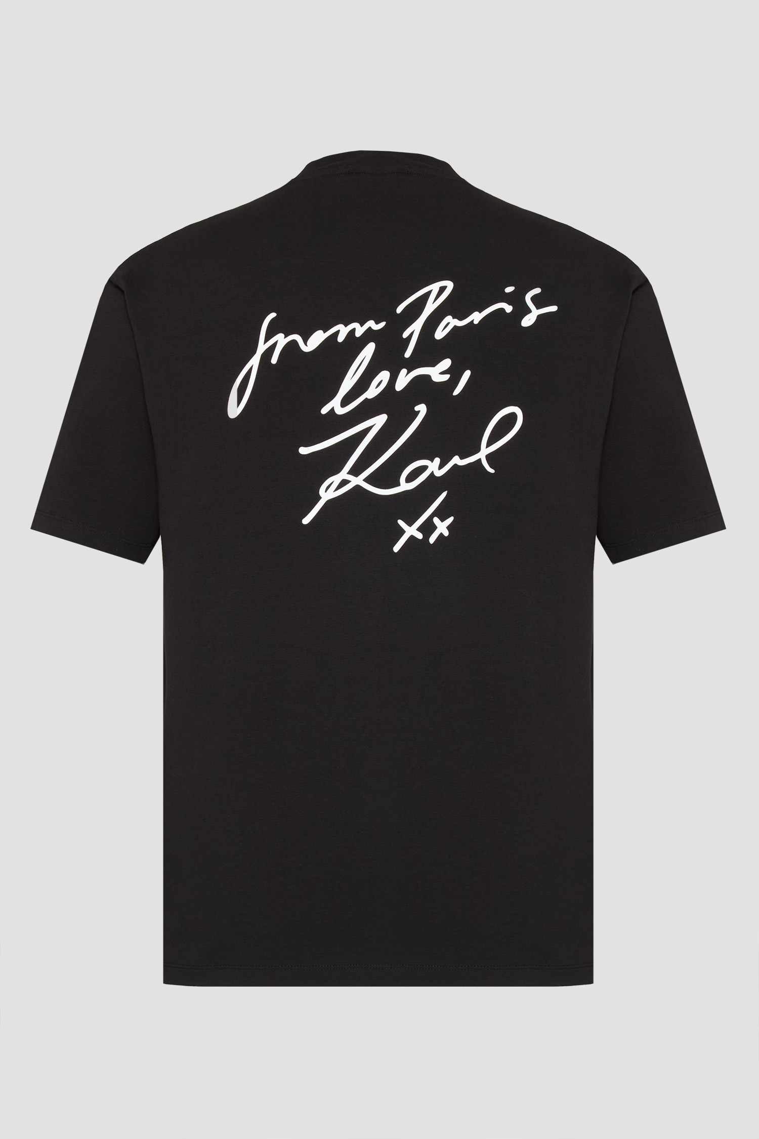 Чоловіча чорна футболка Karl Lagerfeld 554235.755420;990