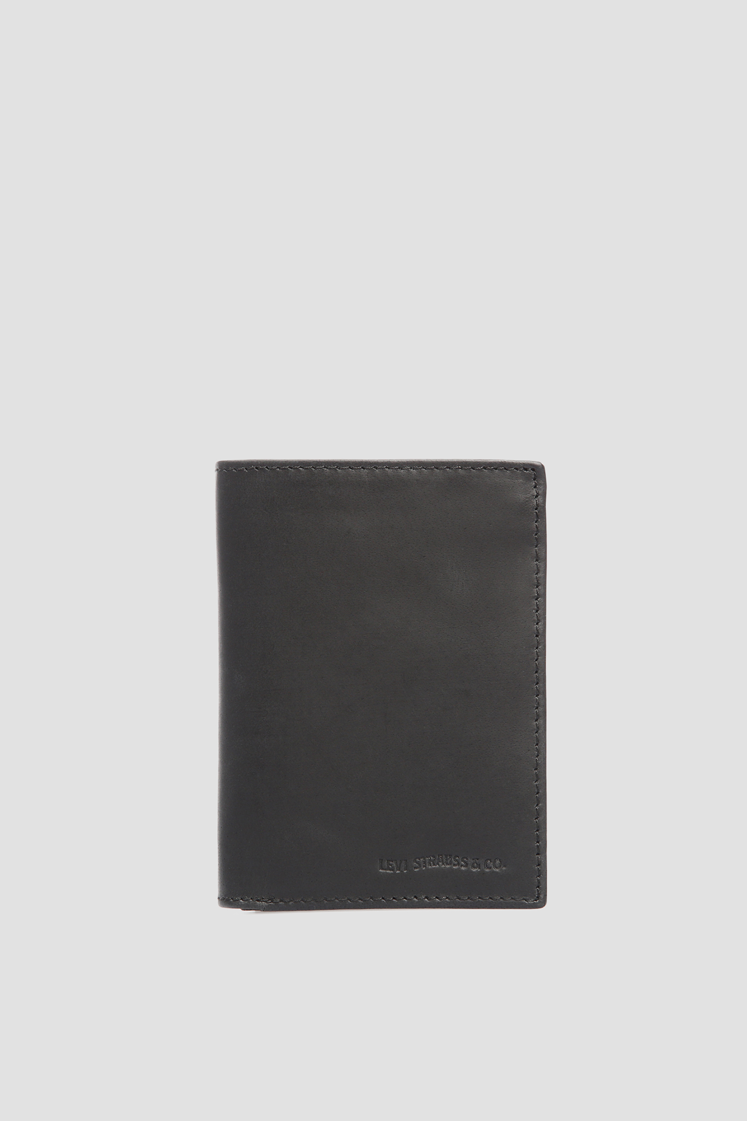 Черный кожаный кошелек для парней Levi’s® 228888;4.59