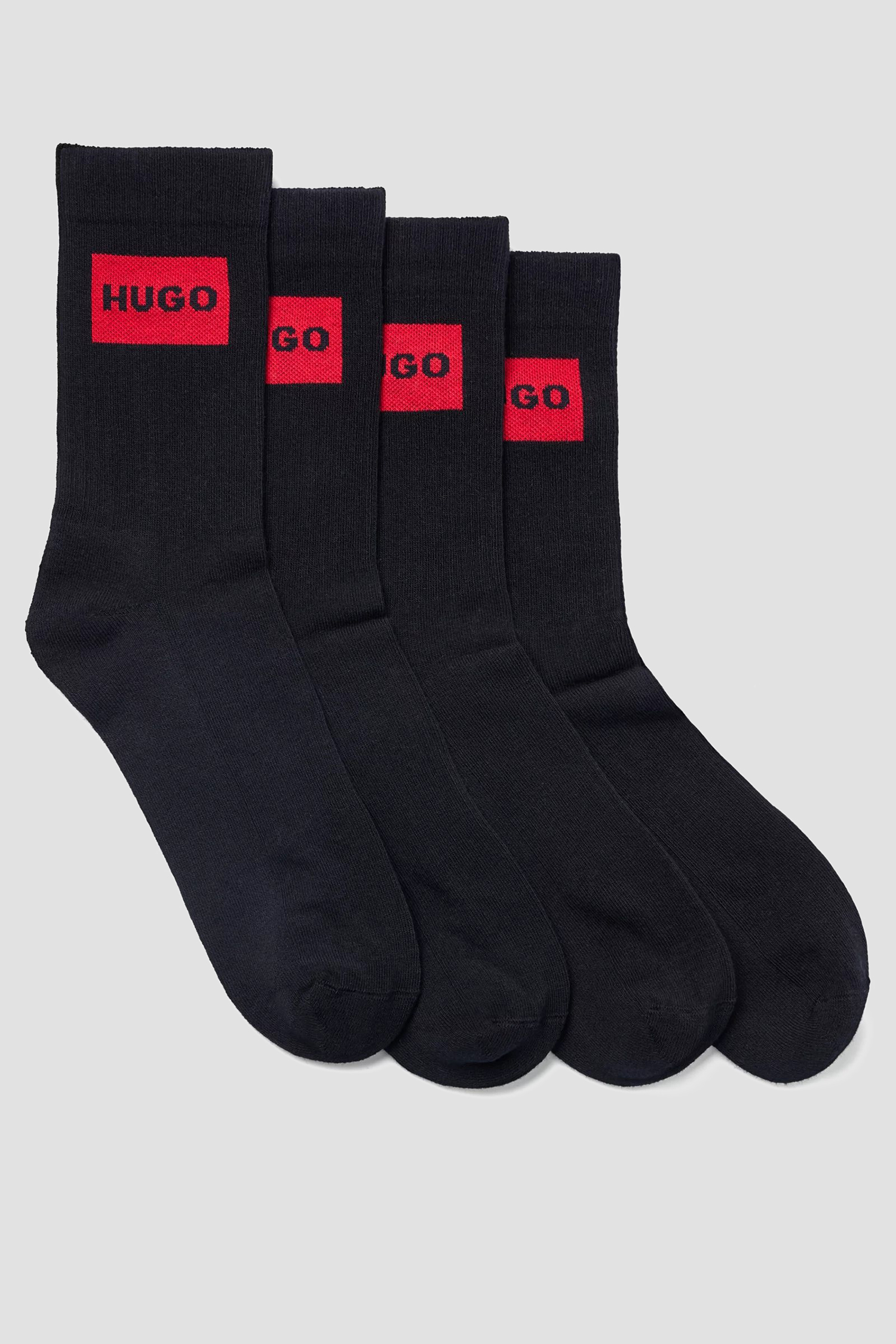 Мужские черные носки (2 пары) HUGO 50468432;001