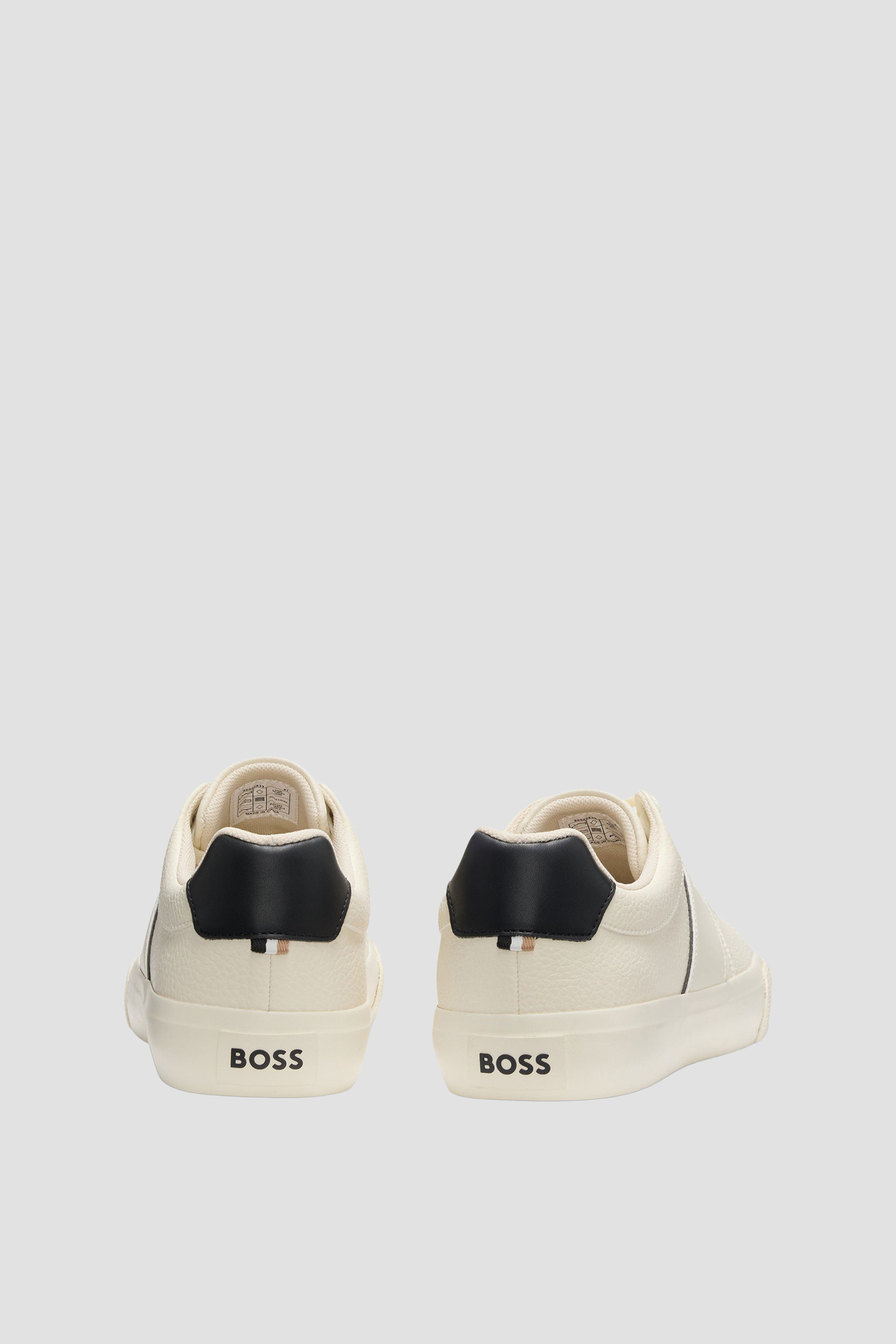 Мужские белые сникерсы BOSS 50522833;101