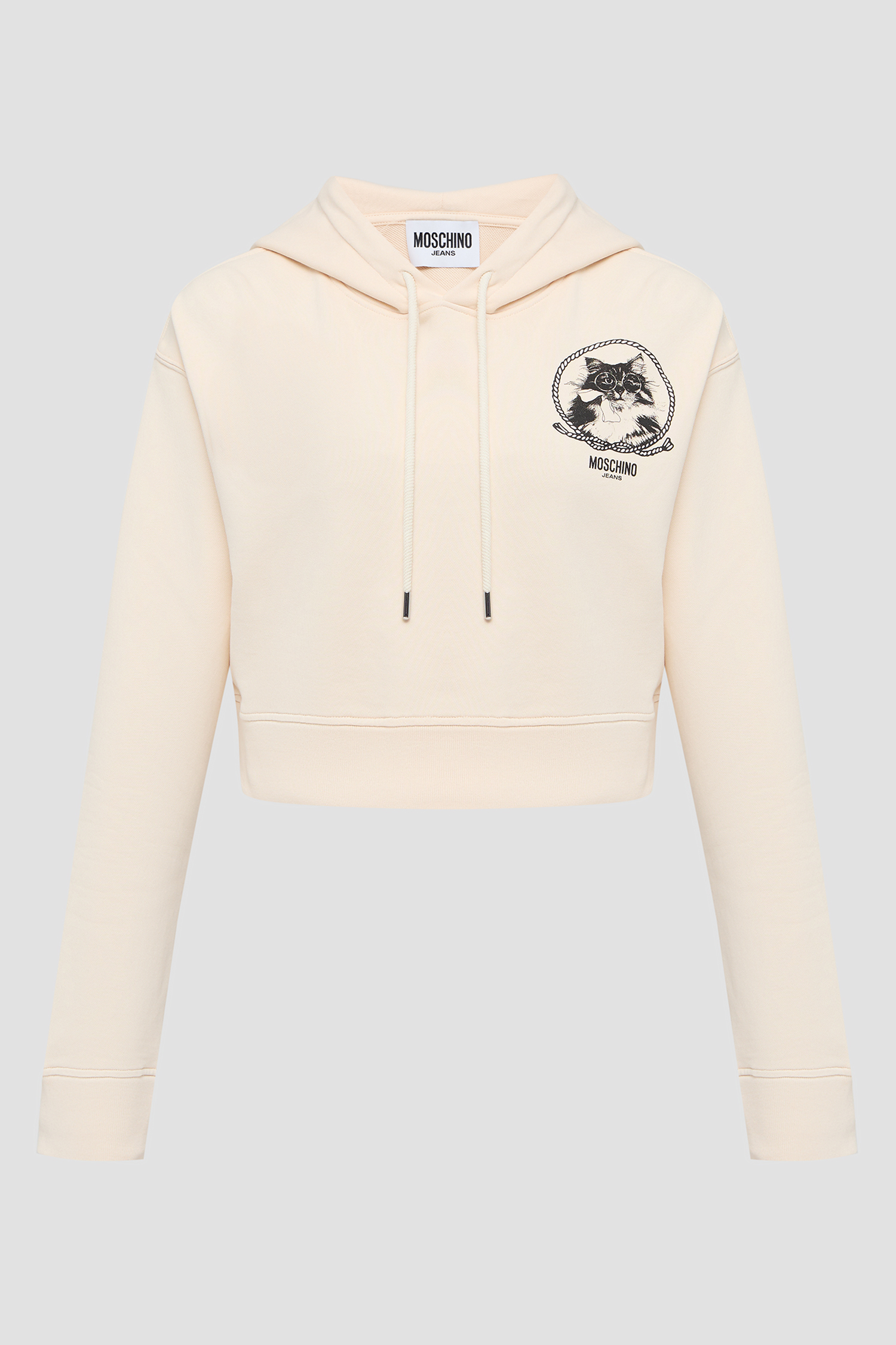 Женское бежевое худи Moschino J1701.3233;1003