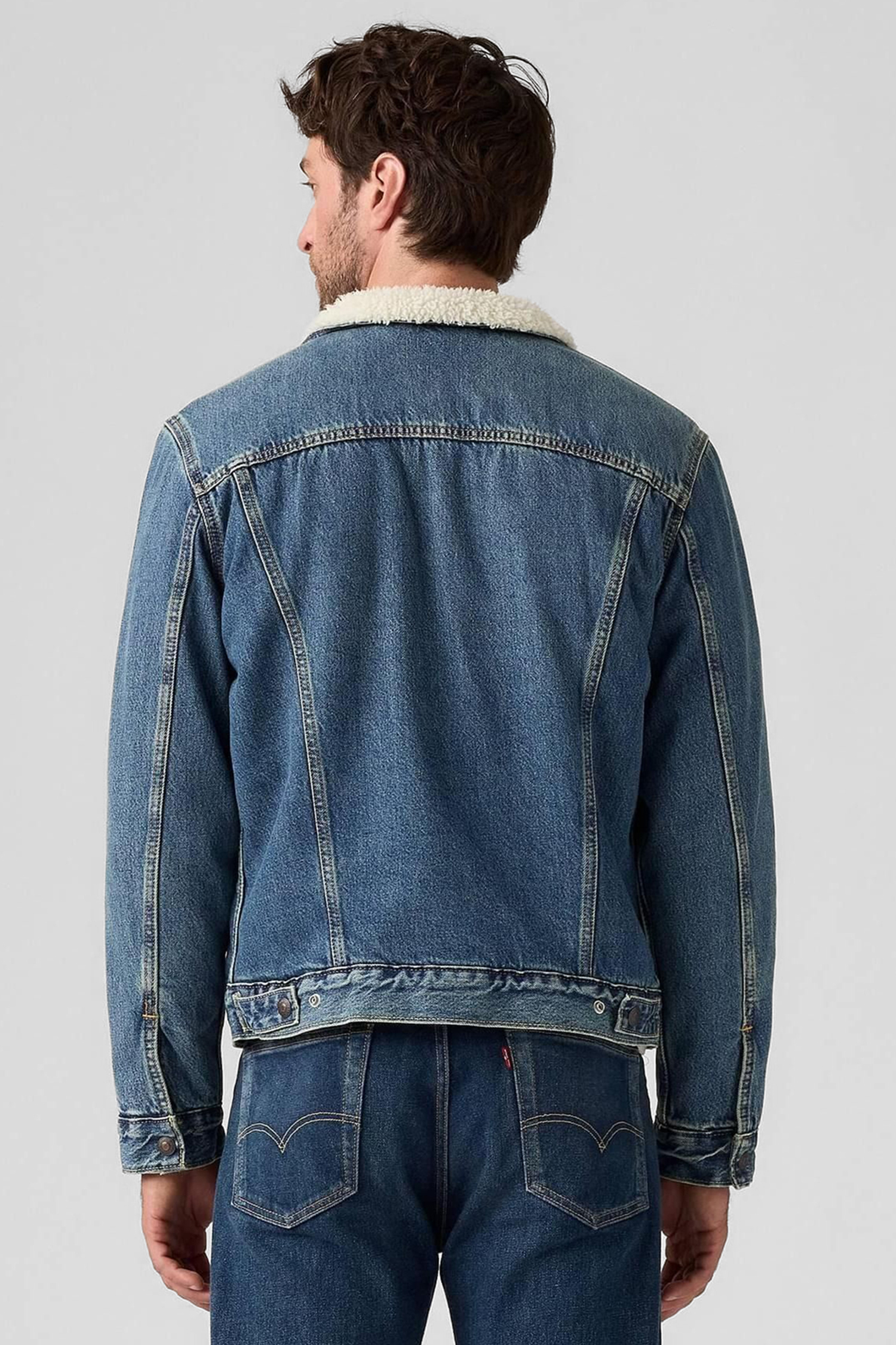 Мужская голубая джинсовая куртка Levi’s® 16365;0292